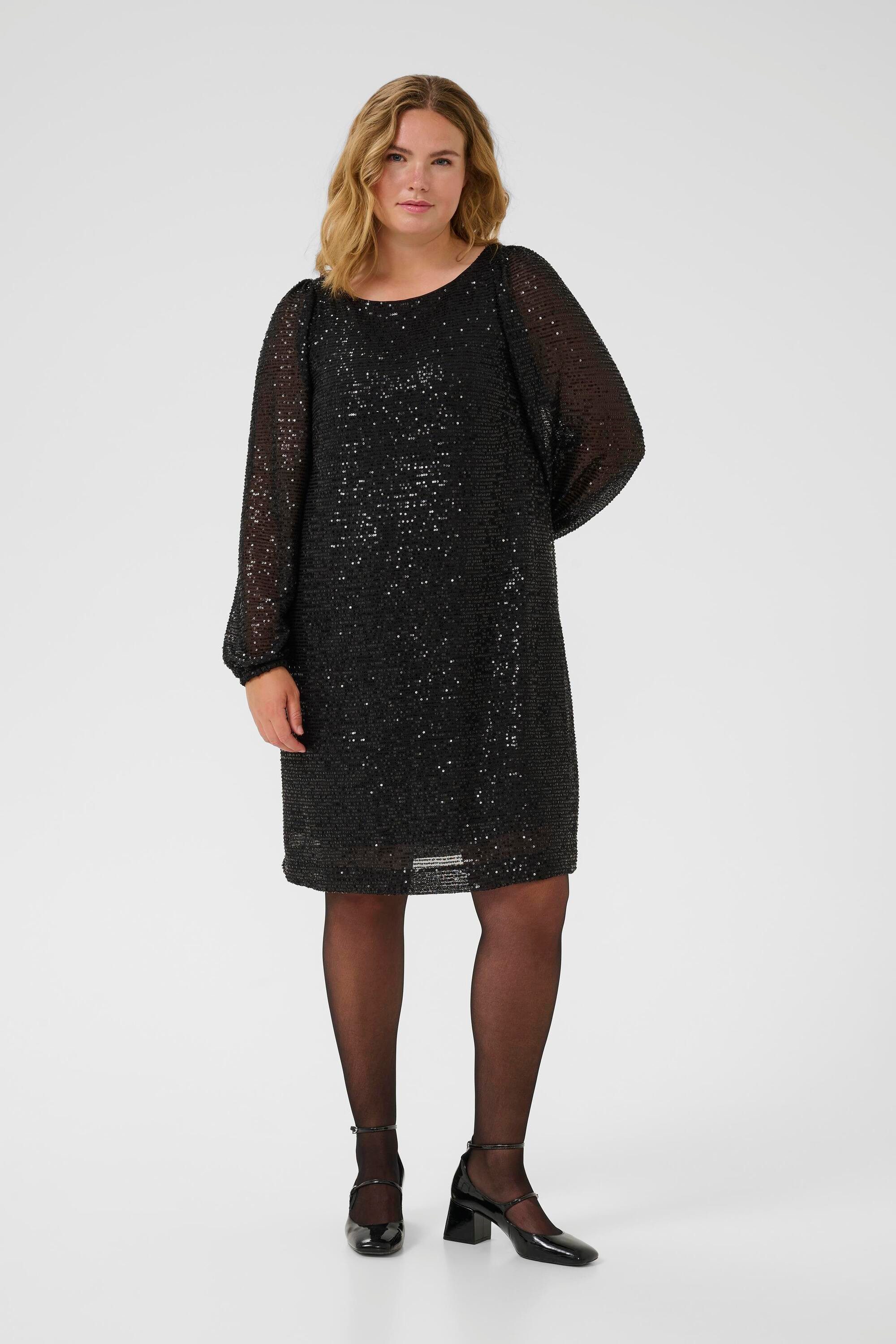 KAFFE Curve Jerseykleid Jerseykleid KClaila Große Größen