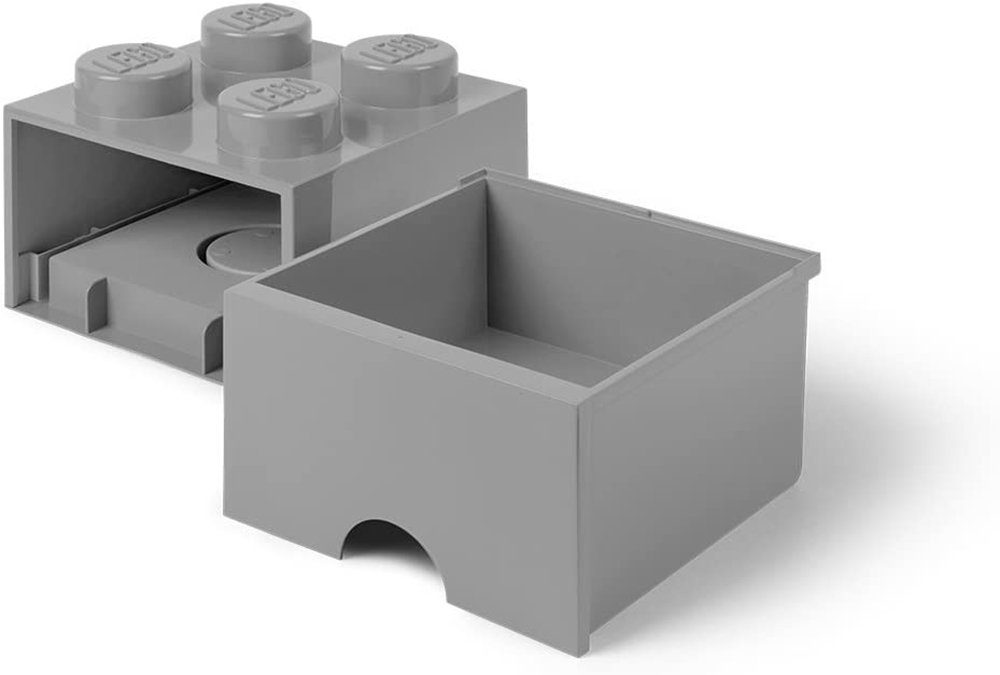 Legostein - - Aufbewahrungsbox grau Schublade im Design Copenhagen Aufbewahrungsbox Room mit einer Lego