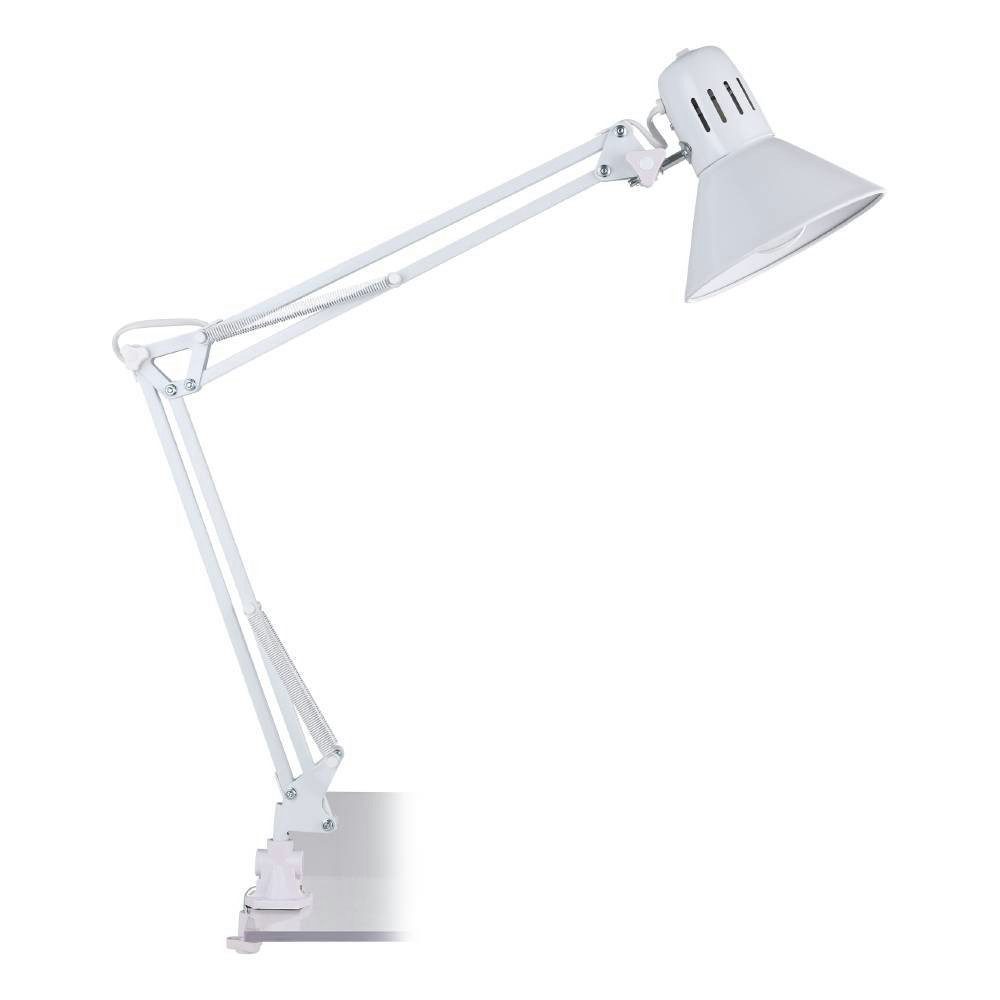 EGLO Tischleuchte FIRMO Klemmlampe, exkl. Leuchtmittel E27, mit Schraub-Klemme, Ein-/Ausschalter, ohne Leuchtmittel, Leuchtmittel wechselbar, Klemmleuchte, Lese – Bild 3 von 5