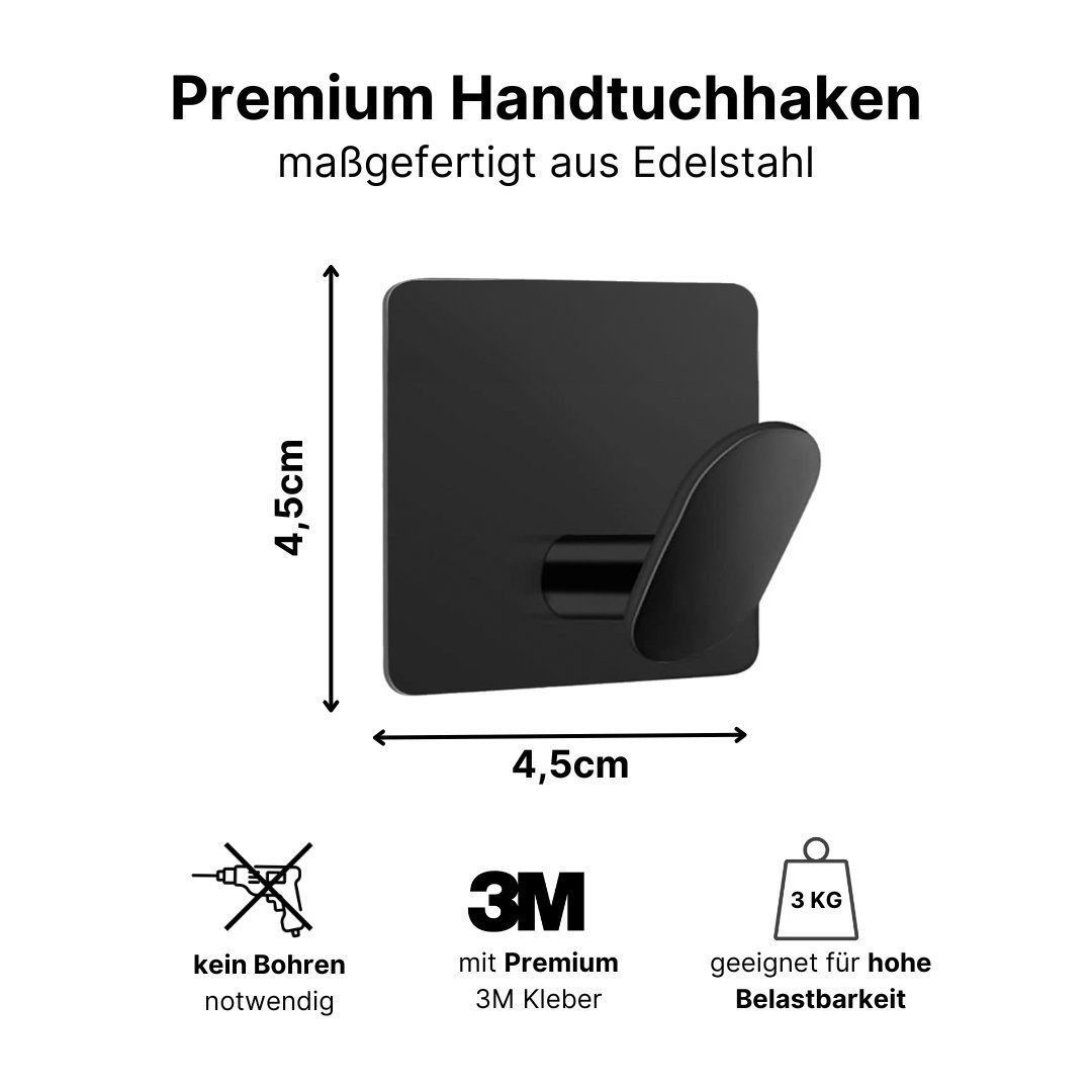 LIVINA HOME Handtuchhaken Haken selbstklebend Bad und Küche, Handtuchhalter günstig online kaufen