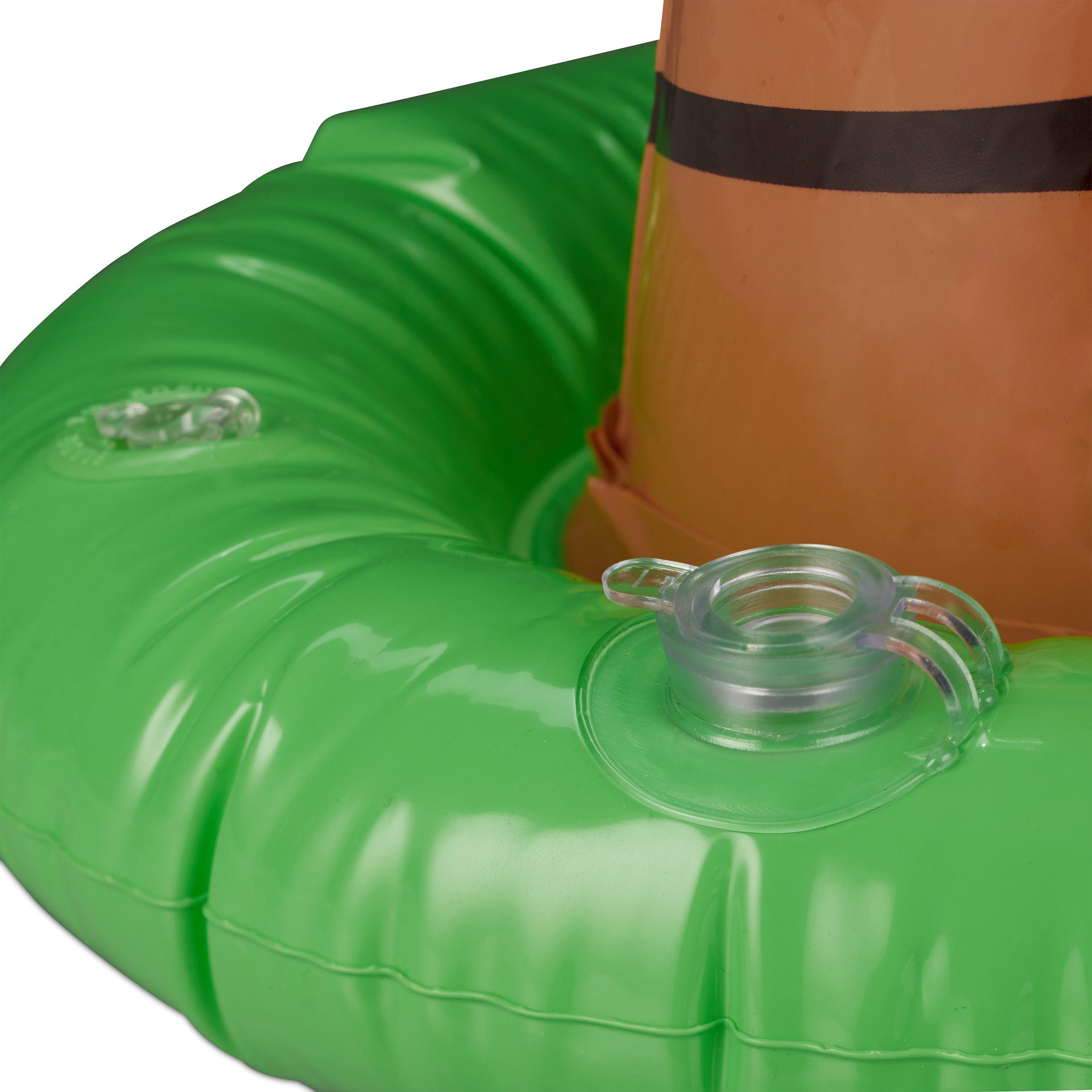 relaxdays Aufblasbares Partyzubehör 10 x Aufblasbare Palme XL