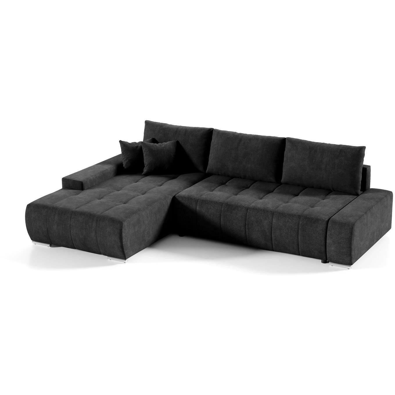 Beautysofa Ecksofa DRACO mit Schlaffunktion und günstig online kaufen