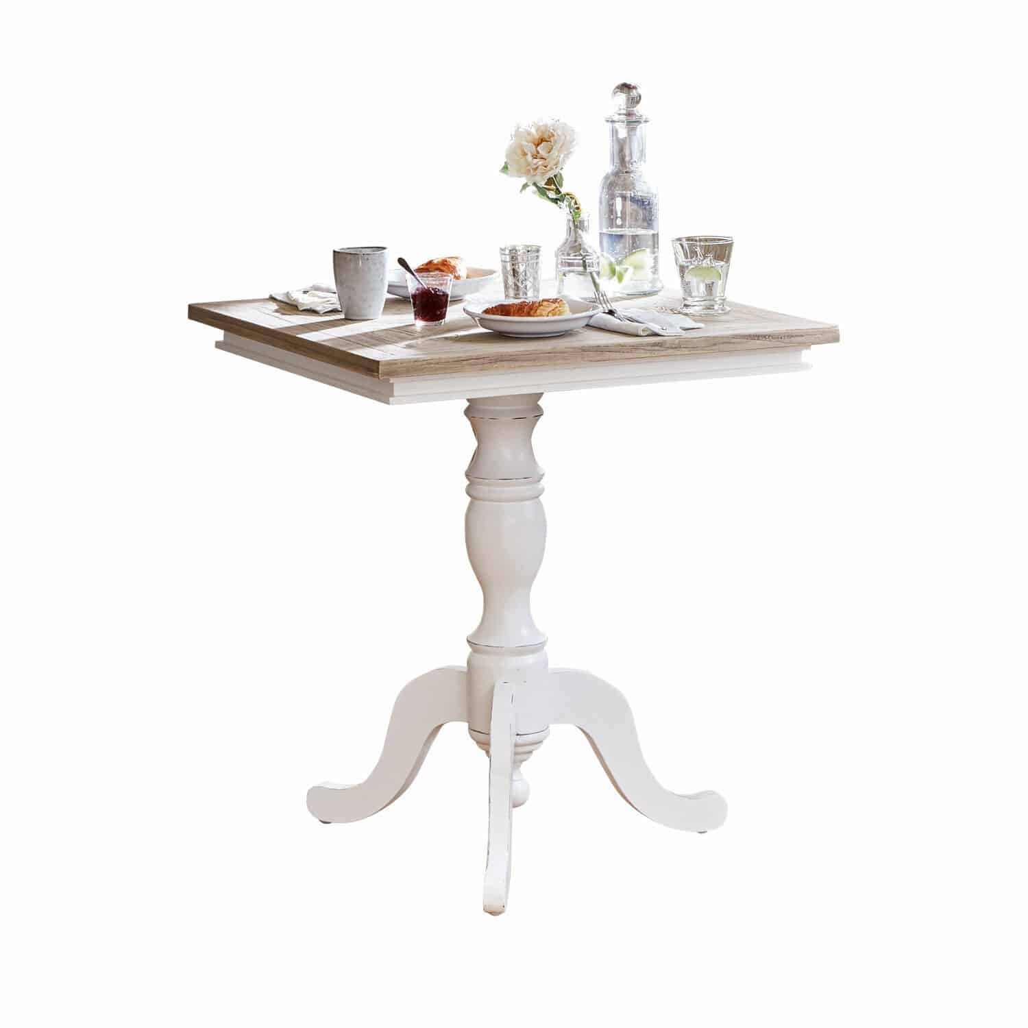 Mirabeau Esstisch Tisch Kingston weiß/braun