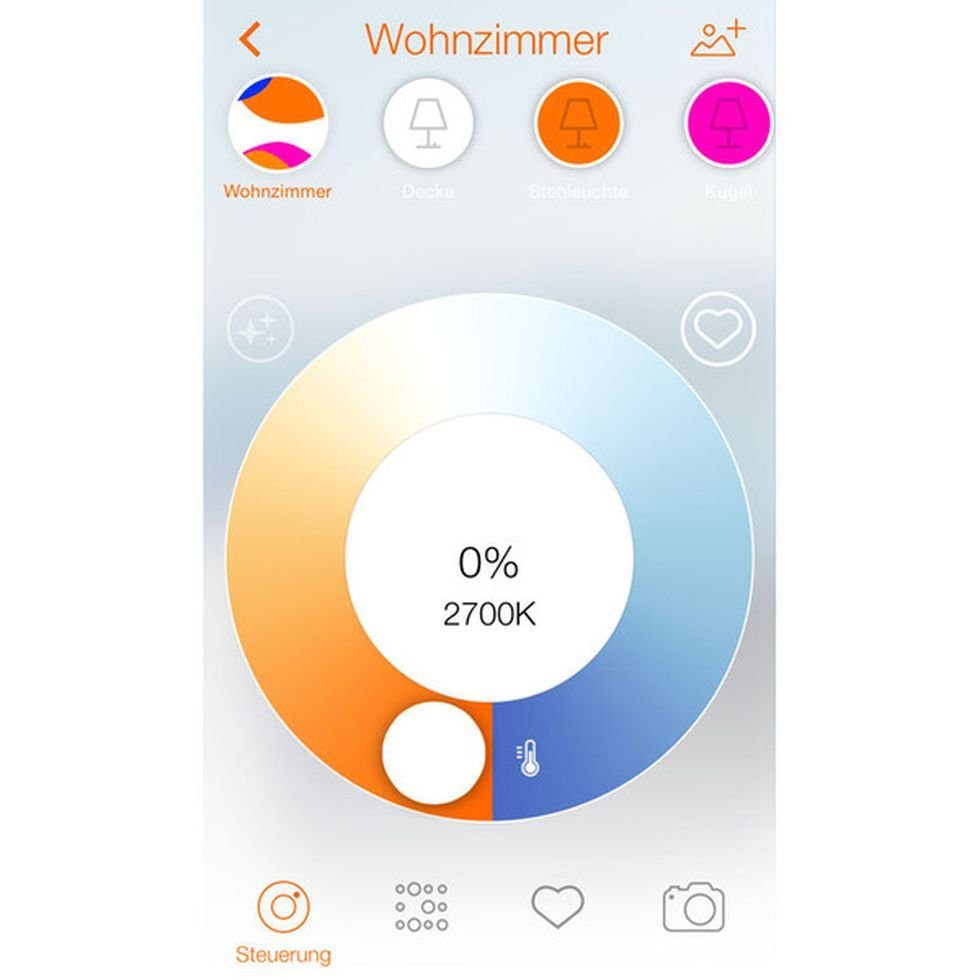 Steuerung, Rund LIGHTIFY-App LED Farbwechsel Deckenleuchte Osram Osram Creme LED integriert, steuerbar, Deckenleuchte fest per LIGHTIFY EGLO PALERMO