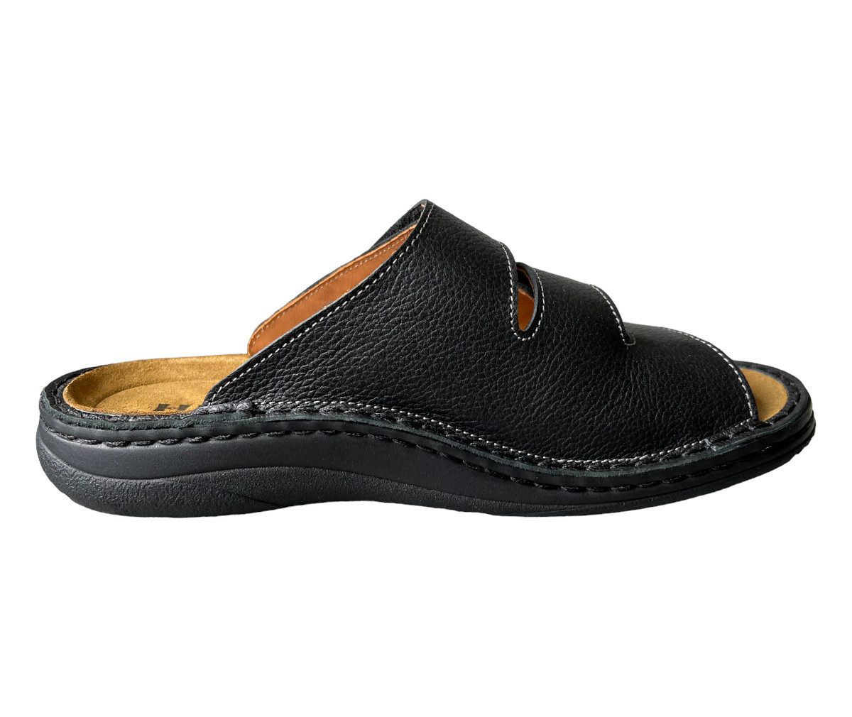 Helix STARWALKER by HELIX Herren Komfort Pantolette 82033-31 schwarz Pantolette
