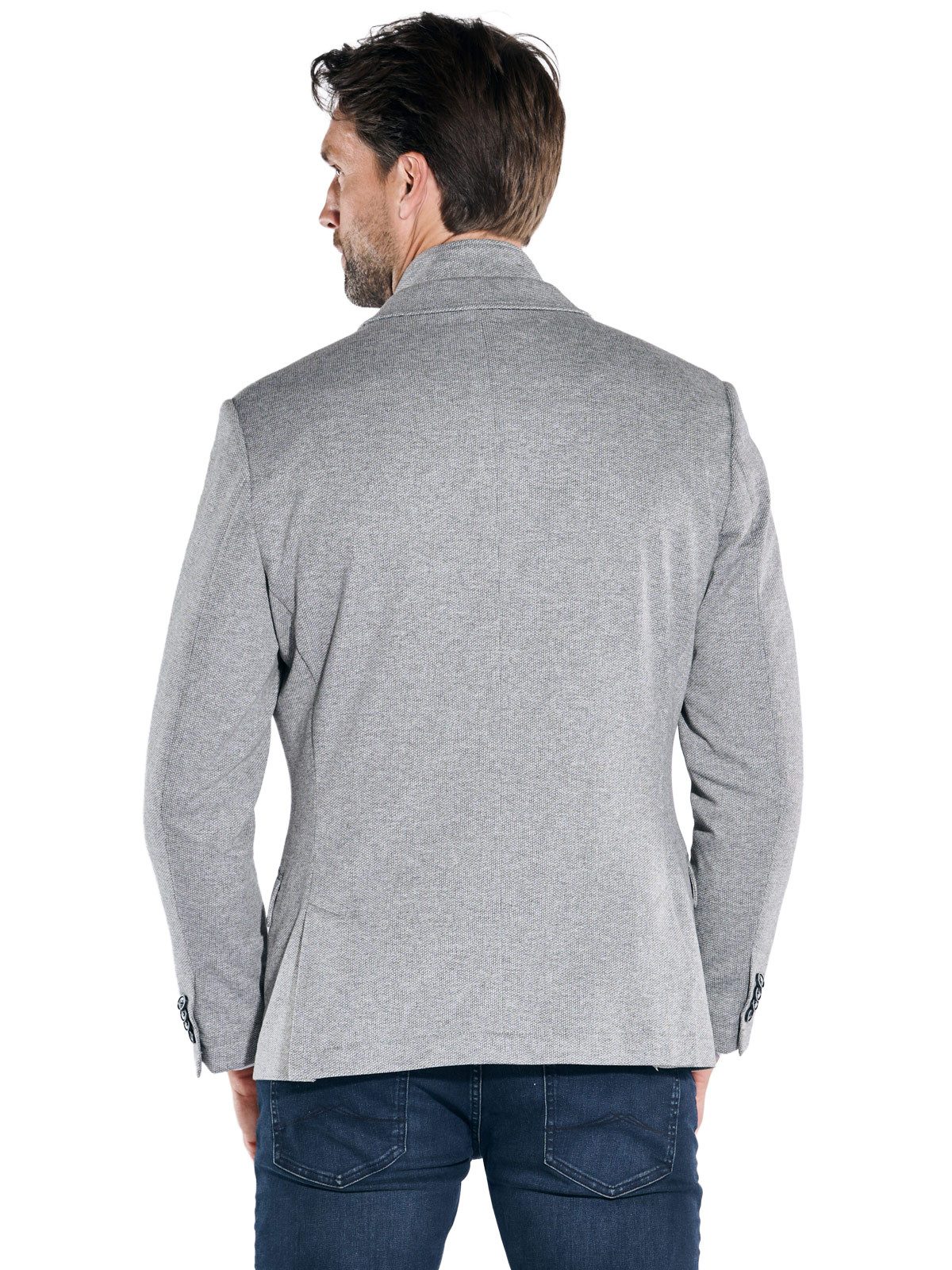 Engbers Sakko engbers Herren Sakko aus elastischem Warenmaterial, Silbergra günstig online kaufen