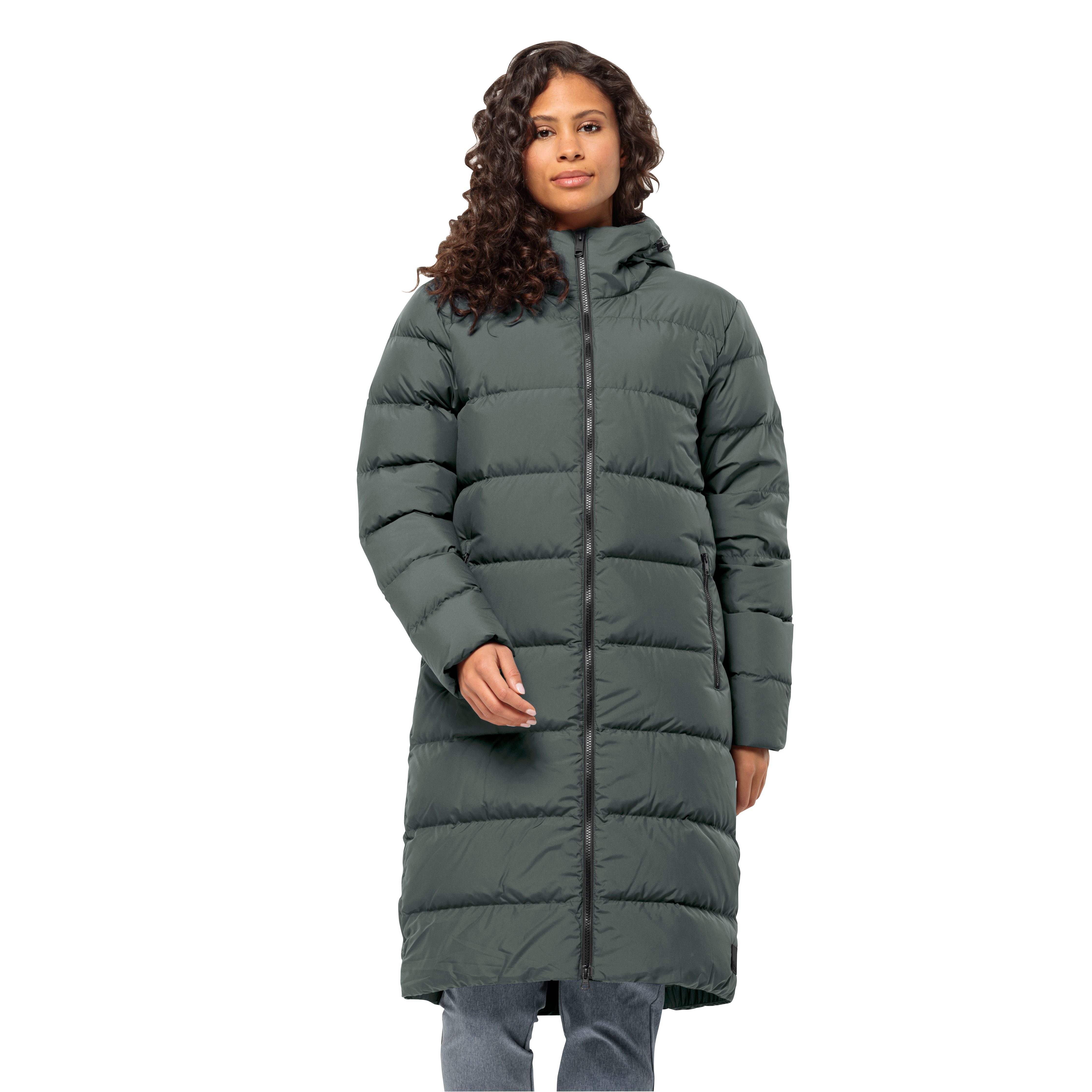 Jack Wolfskin Funktionsmantel FROZEN PALACE COAT W mit Kapuze