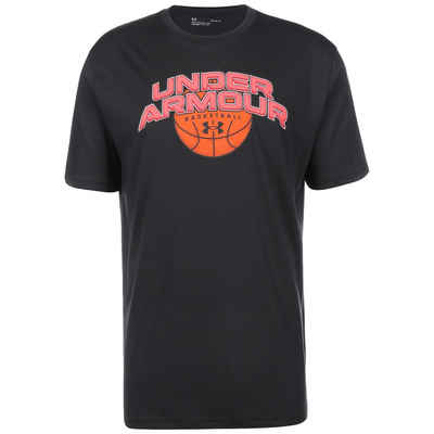 Under Armour® Trainingsshirt Basketball Branded Wordmark T-Shirt Herren
