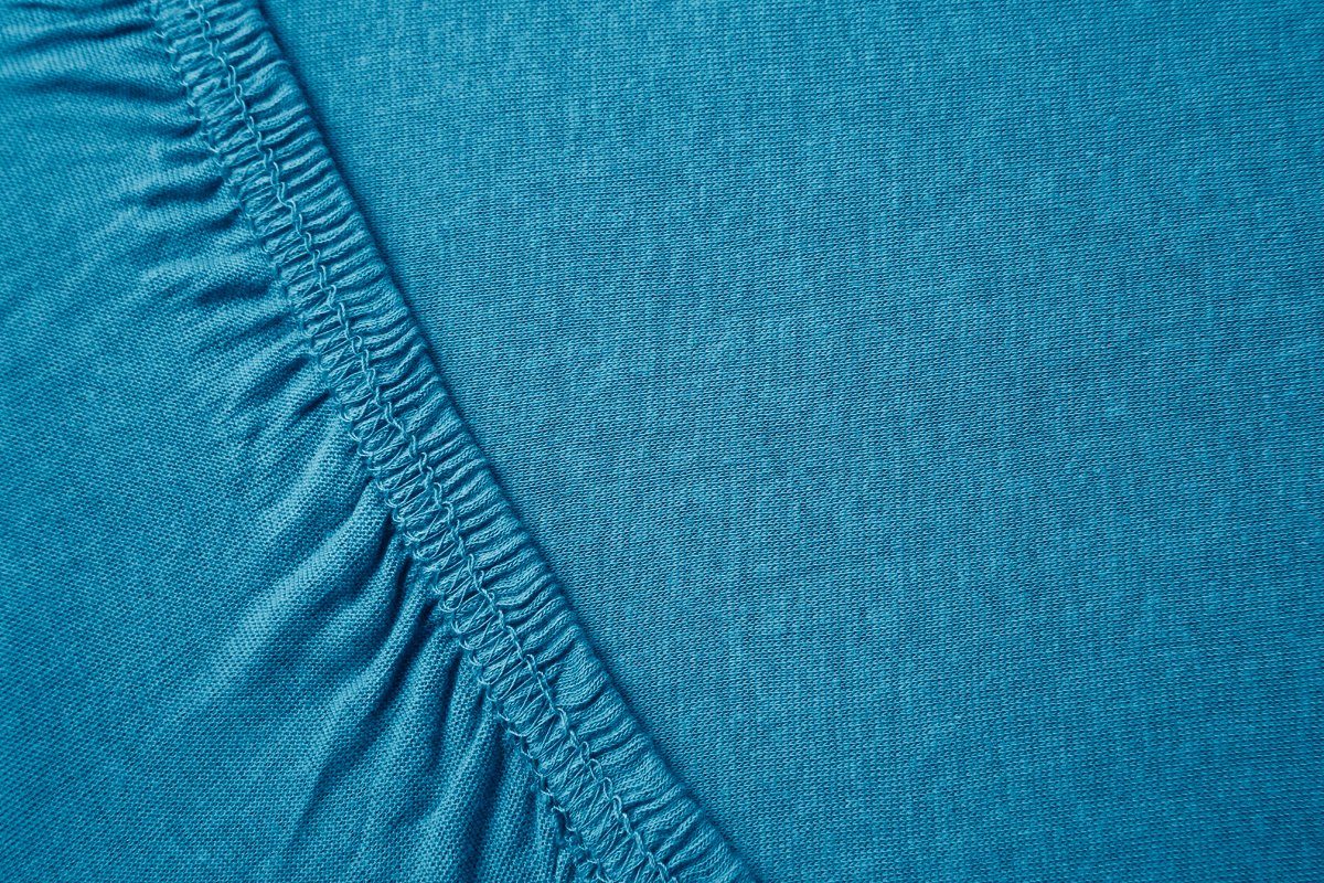 Hometex Premium Textiles Spannbettlaken Exclusive bis 25 cm Steghöhe, Jersey, Gummizug: rundum, 100% Baumwolle, Premium Qualität 160 g/m² – Bild 4 von 5