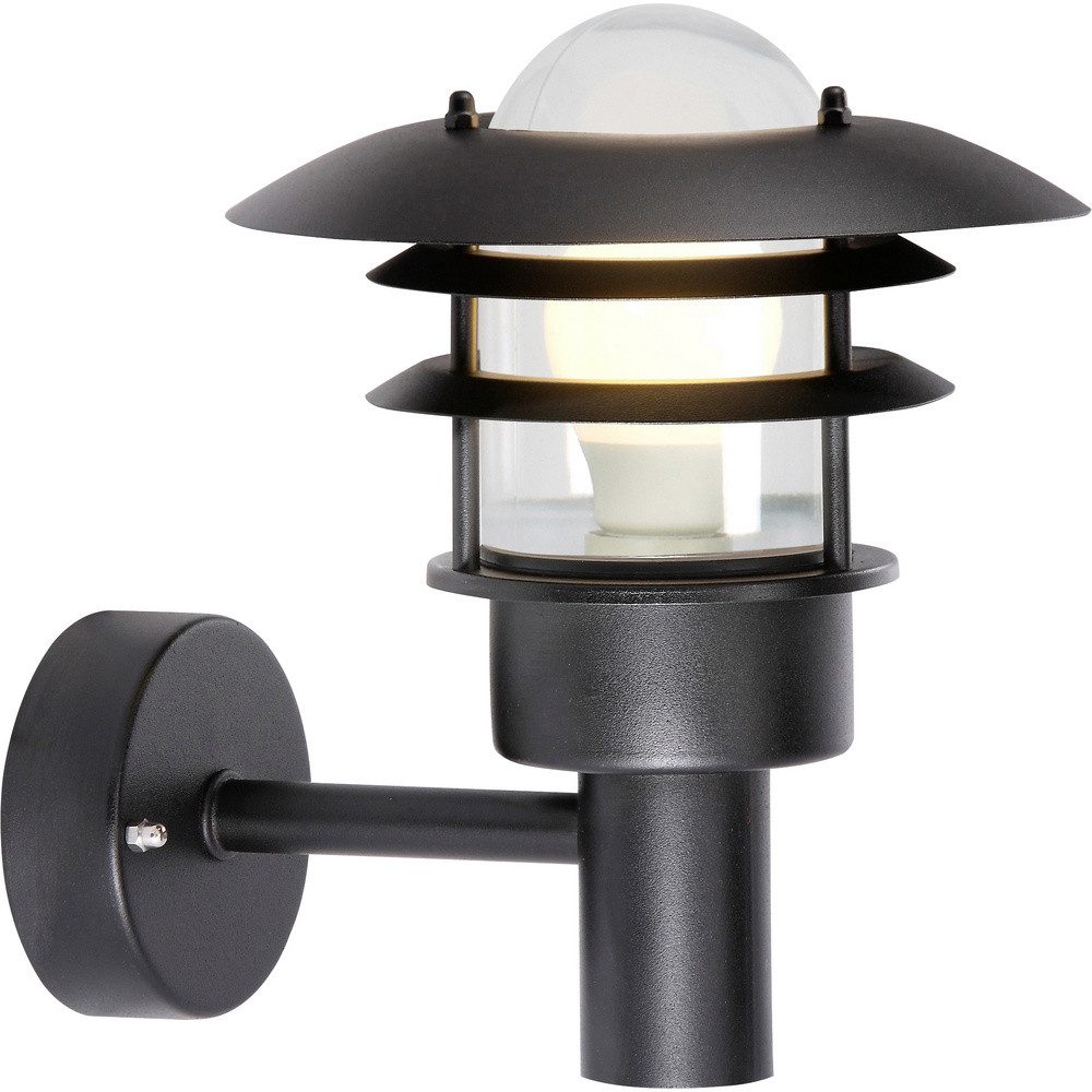 Nordlux Wandleuchte Nordlux Lønstrup 22 71431003 Wandleuchte E27 Schwarz
