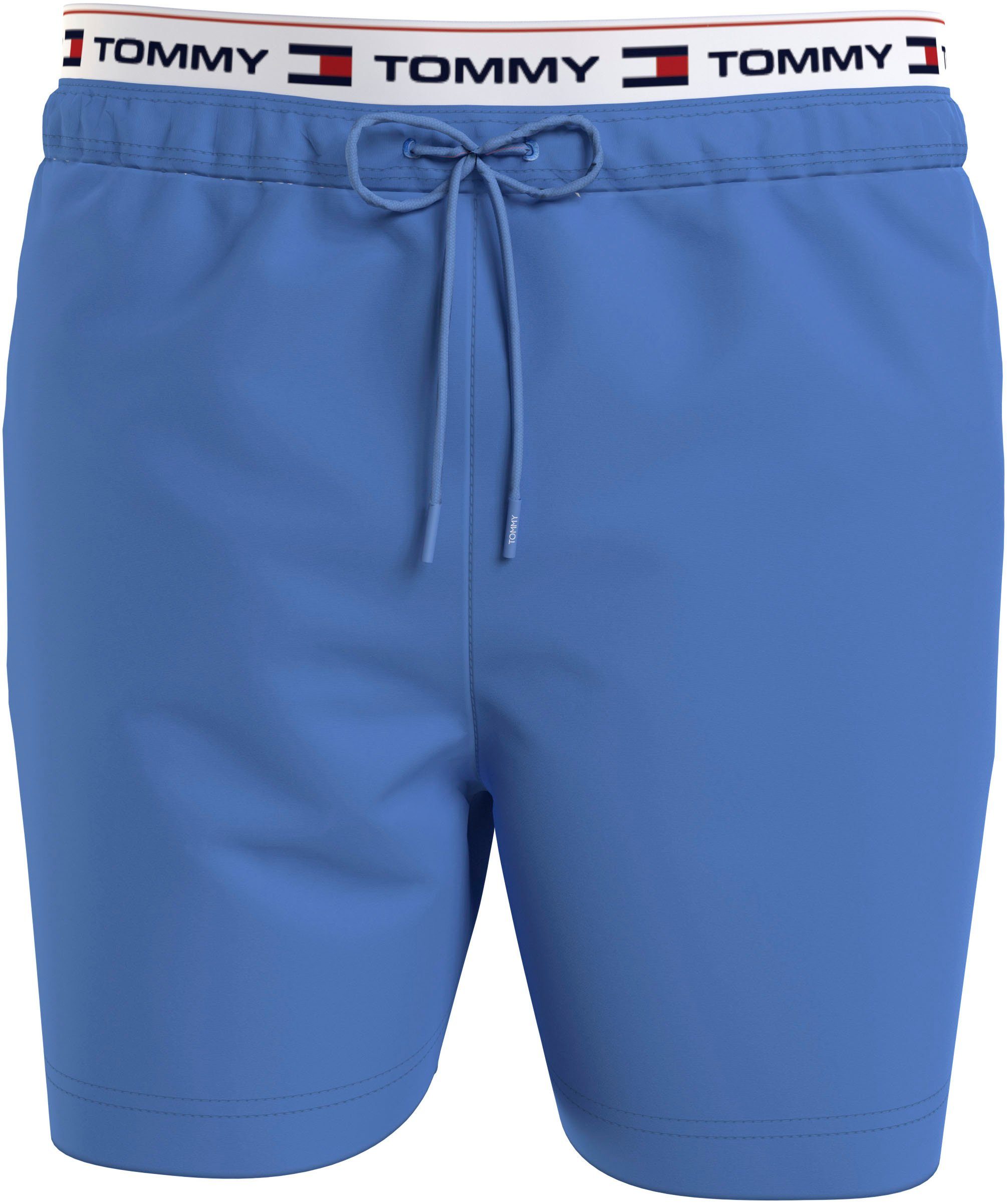 Tommy Hilfiger Swimwear Badeshorts DW MEDIUM DRAWSTRING mit Logoschriftzügen rundum