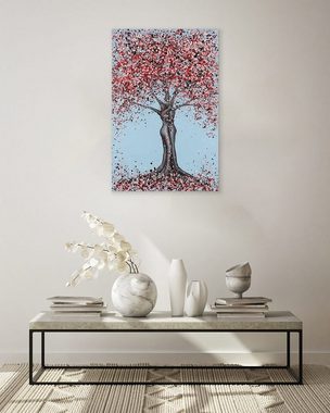 KUNSTLOFT Gemälde Glorious Spring 60x90 cm, Leinwandbild 100% HANDGEMALT Wandbild Wohnzimmer