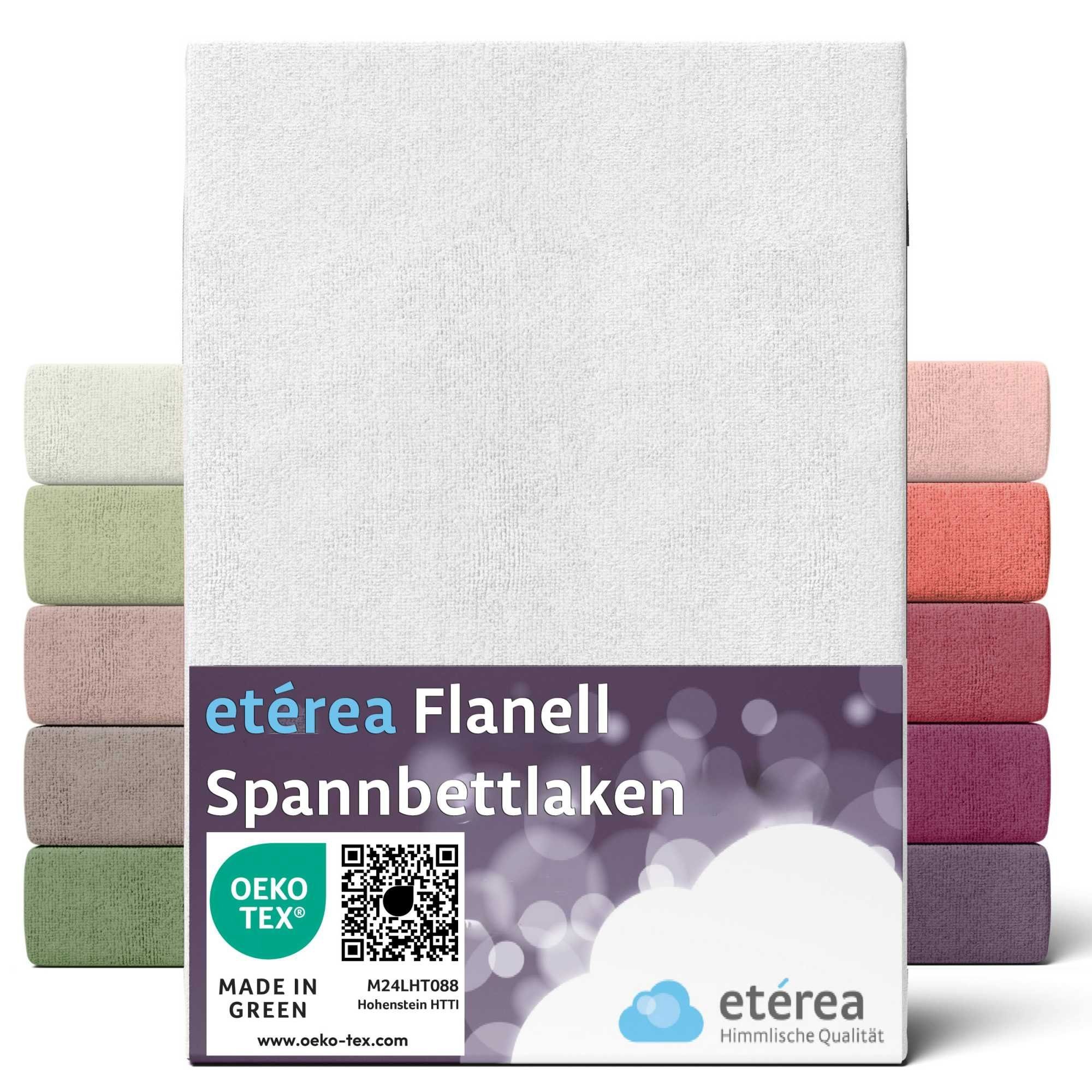 etérea Himmlische Qualität Spannbettlaken Flanell Spannbetttuch und Bettlak günstig online kaufen
