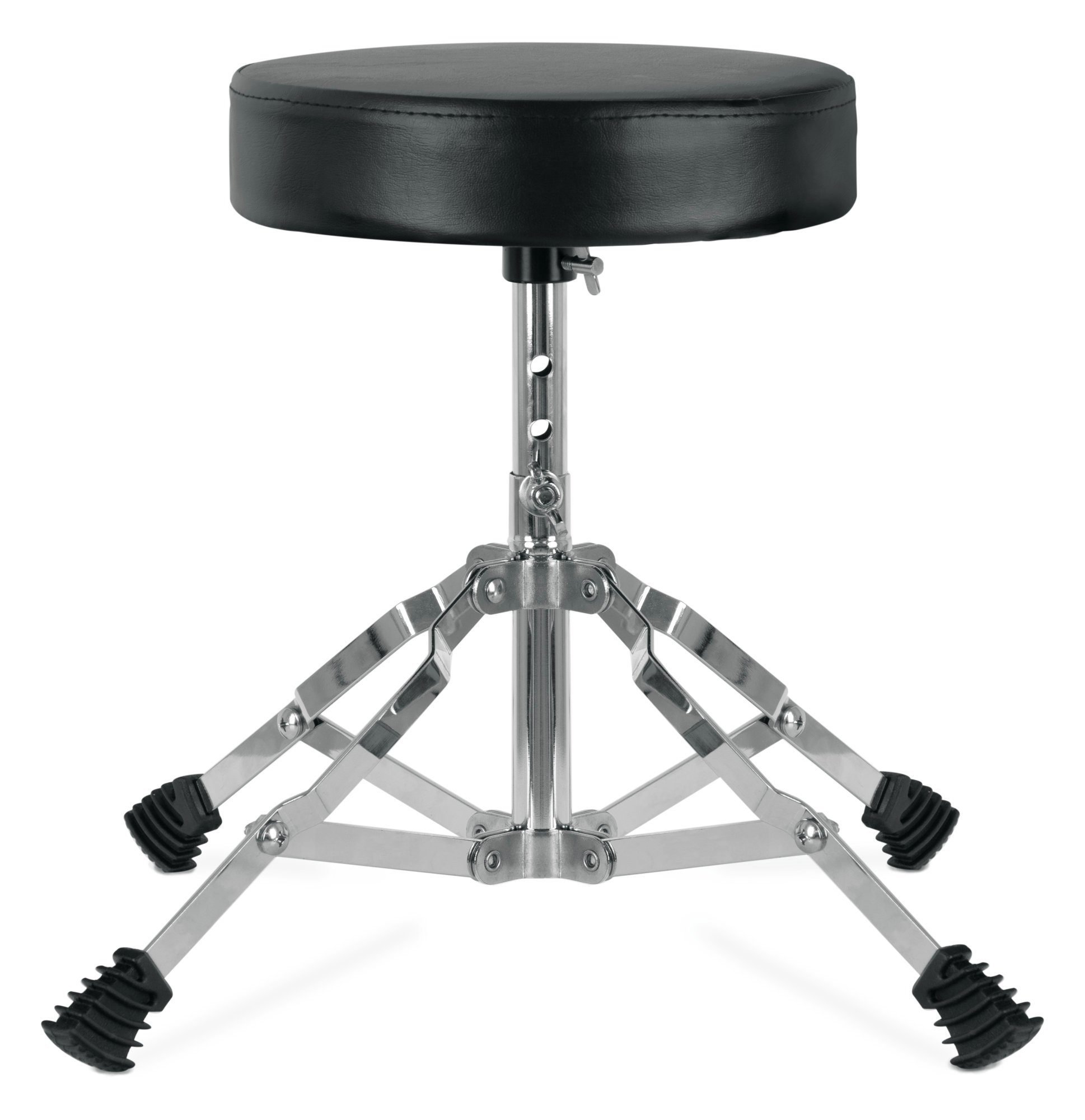 XDrum Schlagzeughocker Drumhocker Junior - Drum Stool für Kinder, 3-Fach Höhenverstellbar von 32cm-37cm