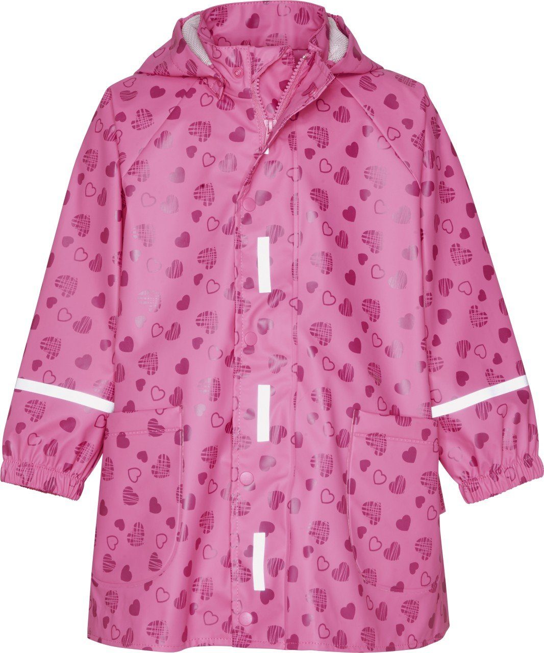 Regenjacke Regen-Mantel Herzchen allover