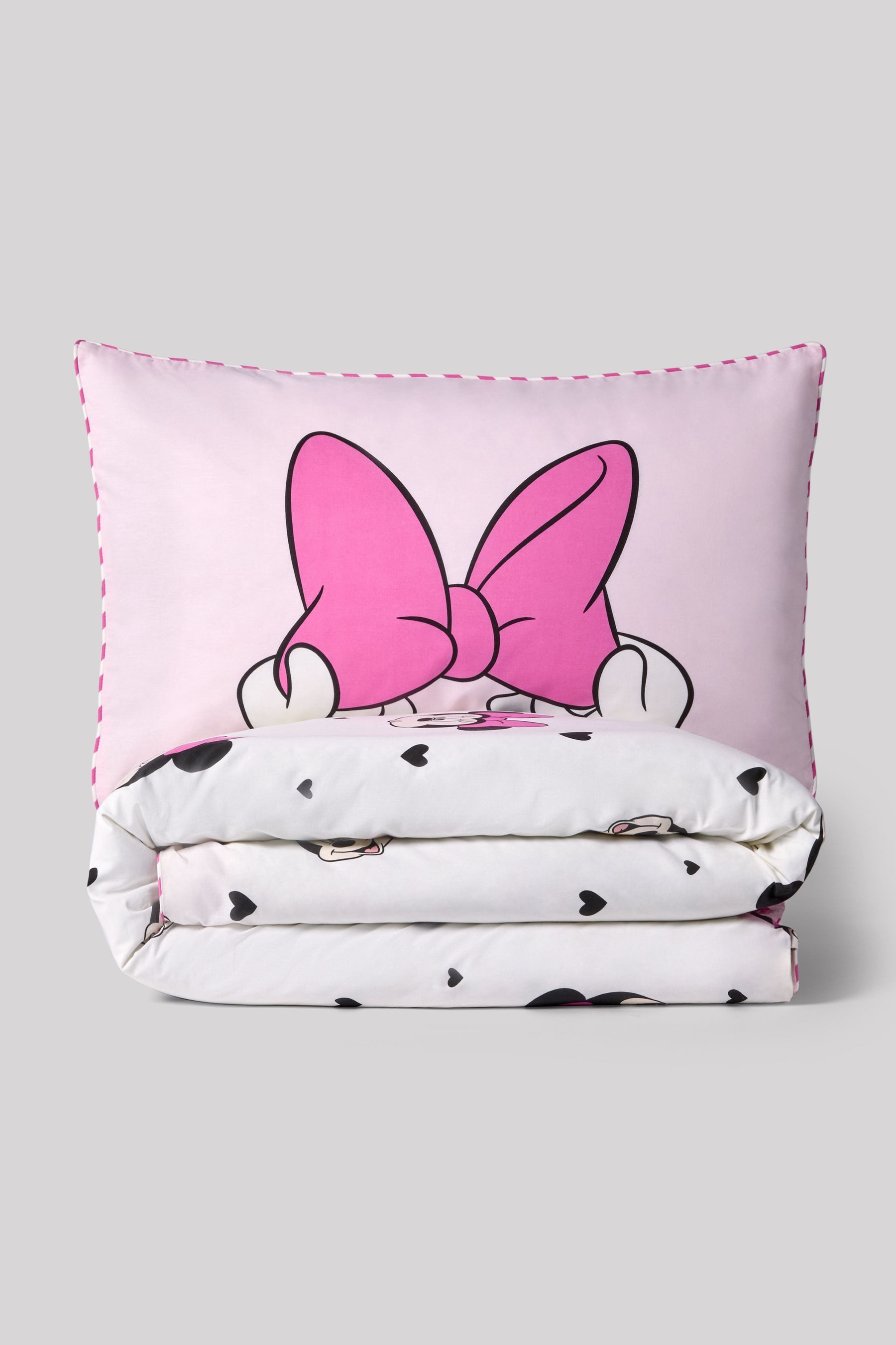 Next Bett-Set Bettwäsche 100 % Baumwolle, Disney Minnie Mouse, Bezug: Baumwolle