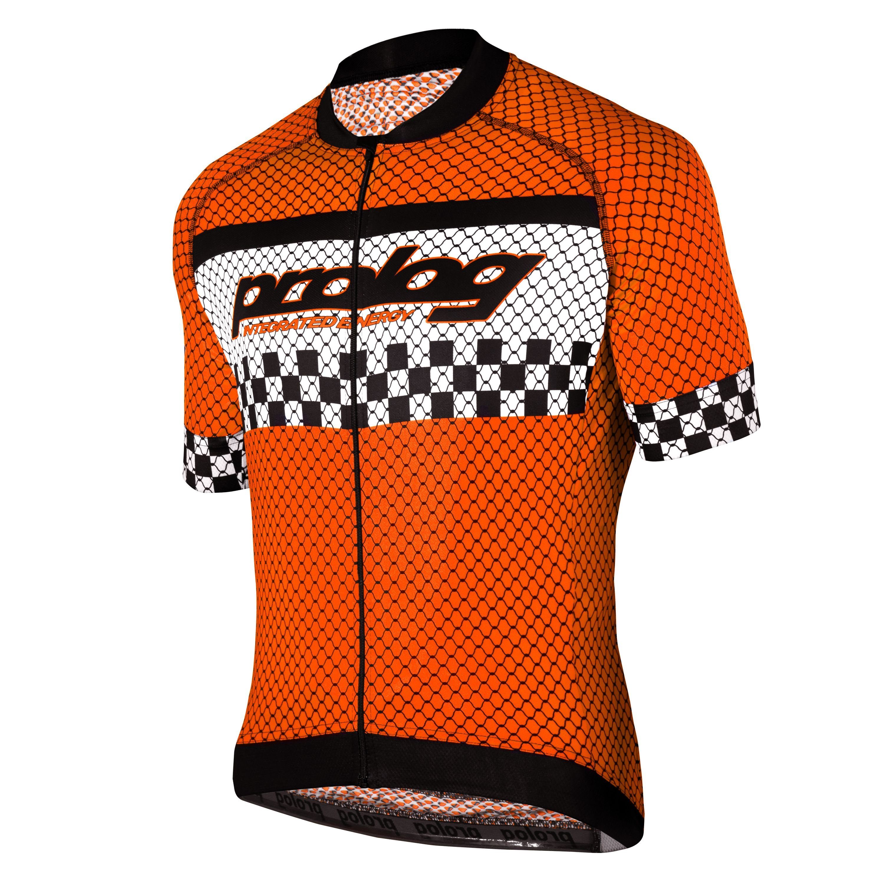 prolog cycling wear Radtrikot Herren Fahrradtrikot kurzarm „Integrated  Energy Orange“