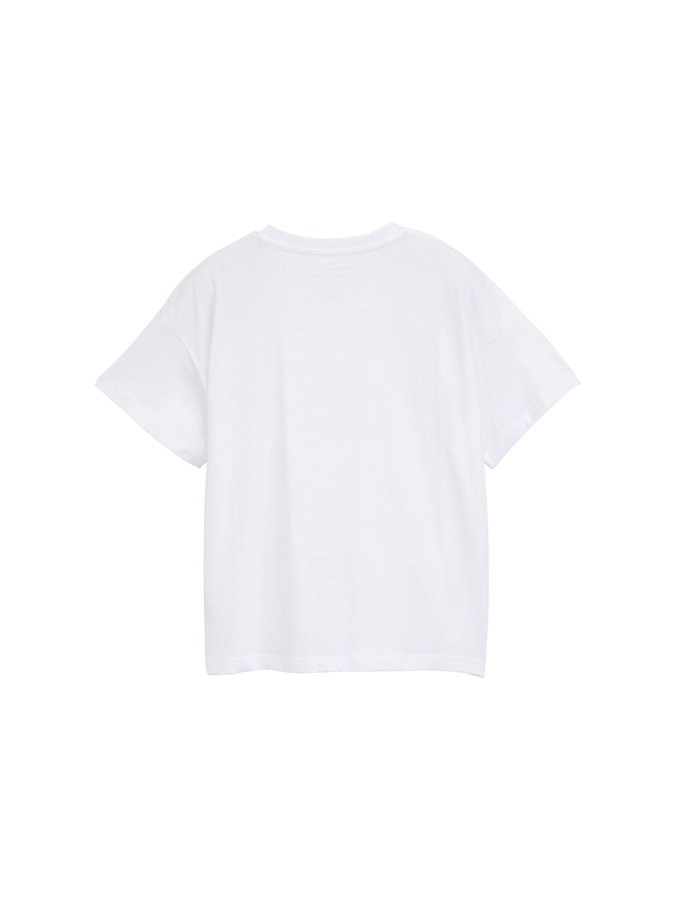 TOM TAILOR T-Shirt mit Markenlabel günstig online kaufen