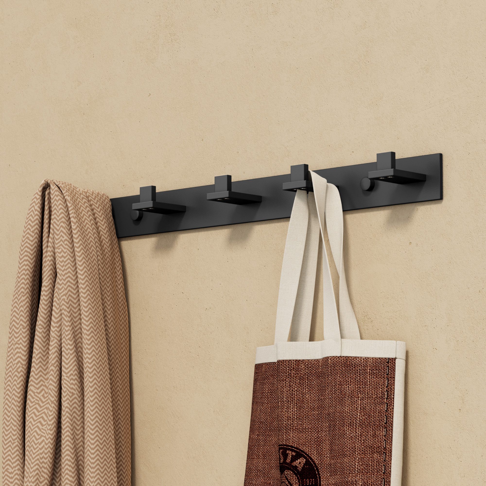 doporro Wandgarderobe Kleiderhaken stabile Garderobenhaken aus Edelstahl 5 günstig online kaufen