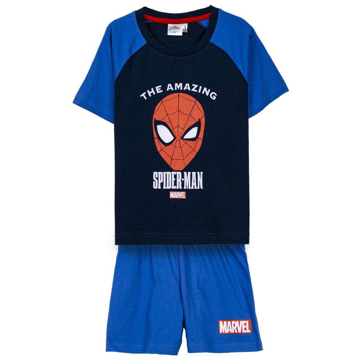Pyjama Schlafanzug Kinder T-Shirt & Short aus 100 % Baumwolle