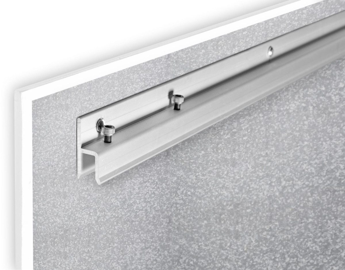 LEGAMASTER Magnettafel Whiteboard Wall-Up rahmenlos 200 x 59,5cm