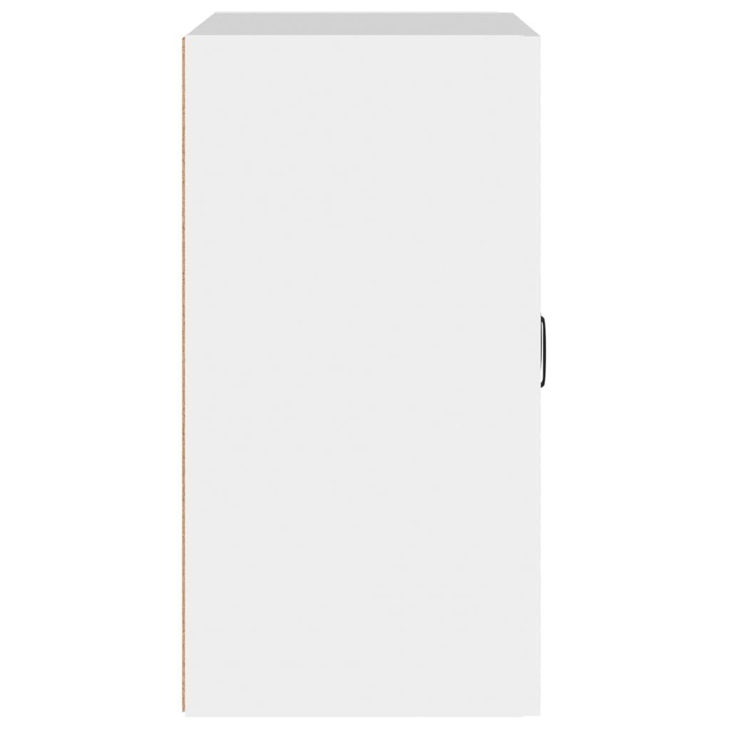 Fächerschrank Wandschrank Weiß vidaXL (1-St) Holzwerkstoff 60x31x60 cm