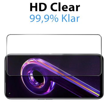 CoolGadget Schutzfolie Panzerfolie für Realme 9 5G / 9 Pro 5G, (9H Härtegrad, 2x Schutzglas, 1xReinigungset), Displayfolie Schutzfolie 2 Stück für Realme 9 5G / 9 Pro 5G Glas Folie