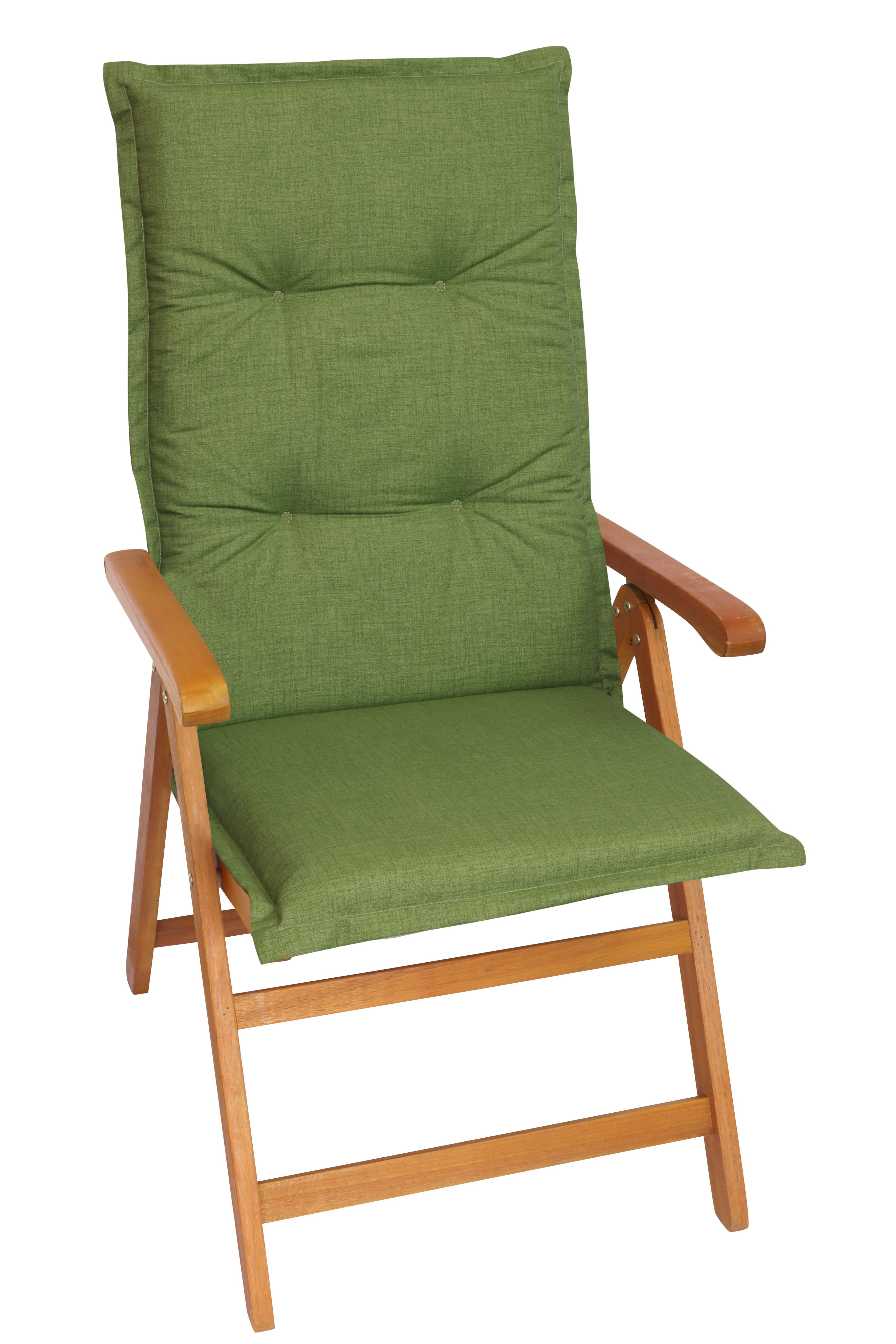 Gardissimo Hochlehnerauflage Premium, (1 St., 1 Auflage), UV-beständig für Hochlehner-Stühle