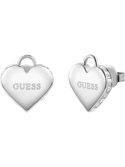 Guess Paar Ohrstecker Guess Damen-Ohrstecker Edelstahl Zirkonia