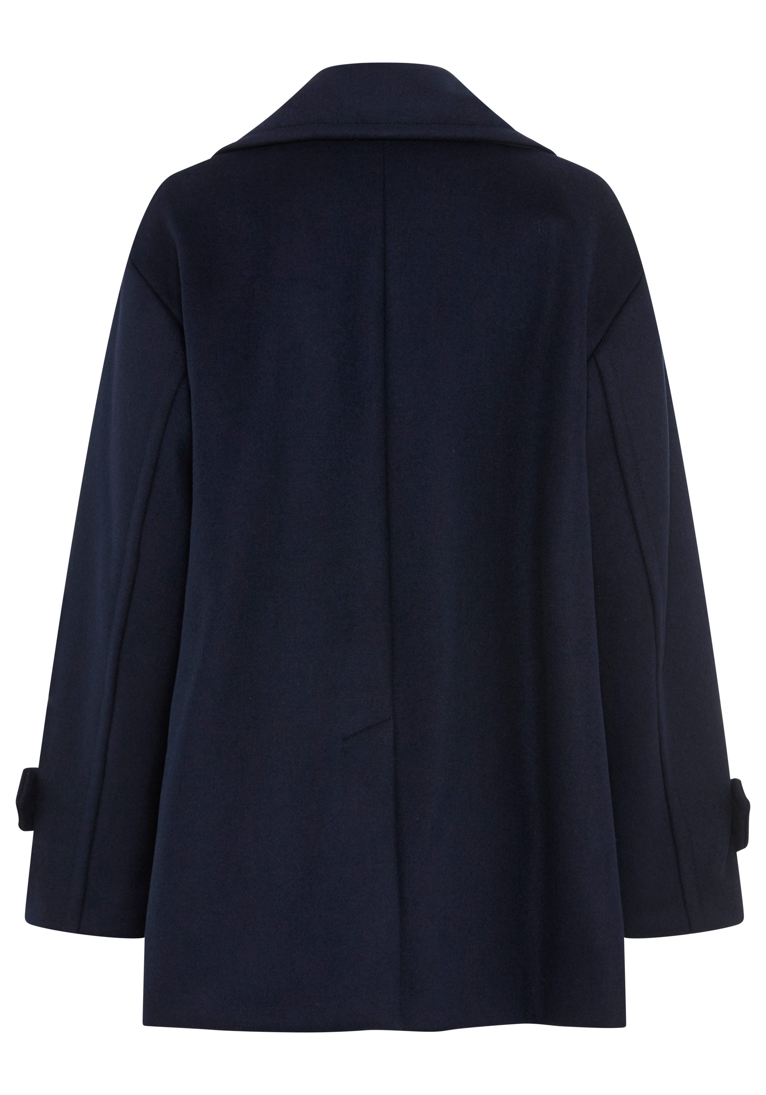 BOSS ORANGE Kurzmantel Cisabena Premium Damenmode mit Wollanteil, Relaxed Fit