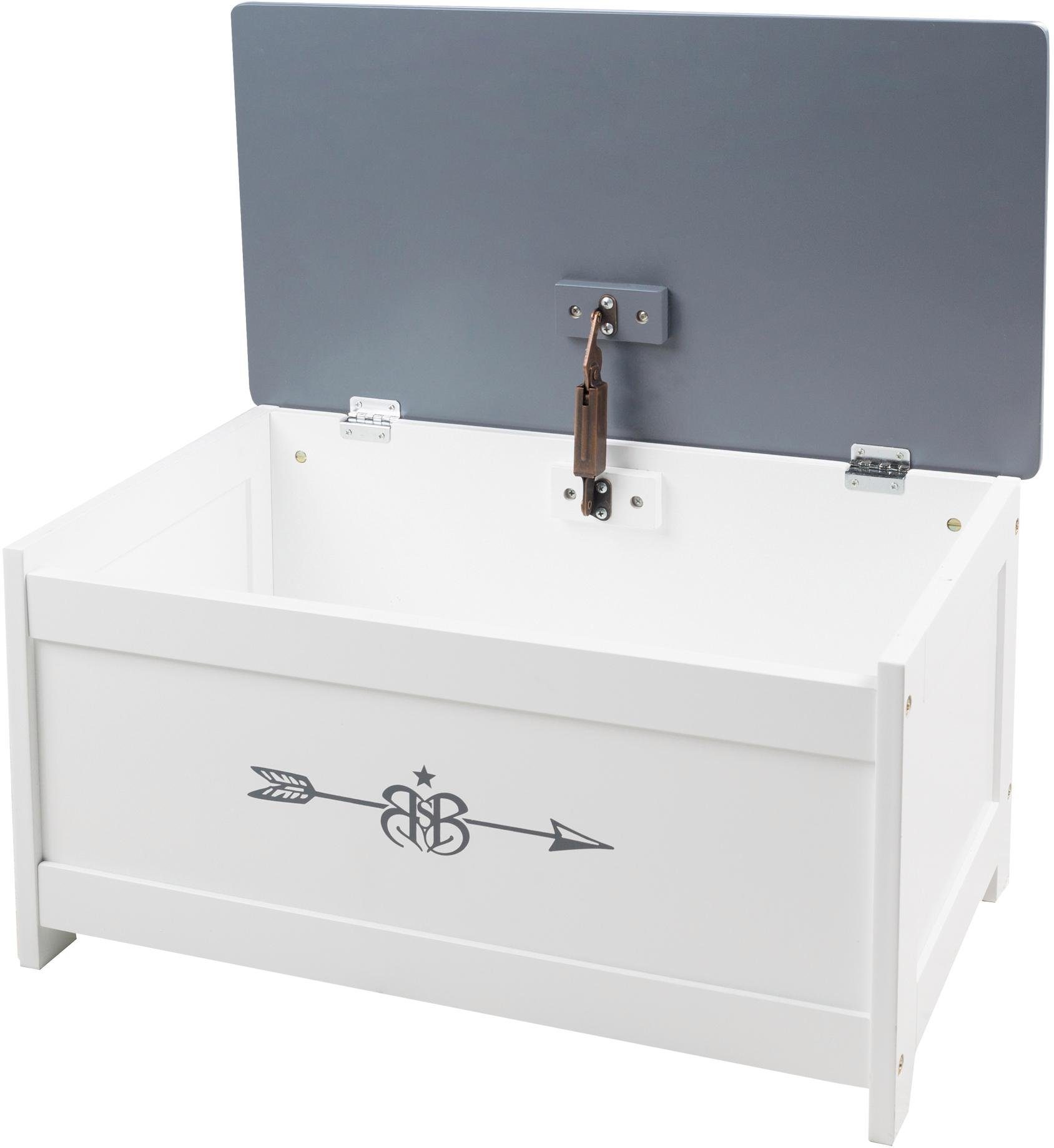 roba® Truhe Rock Star Baby 3, mit Deckelbremse
