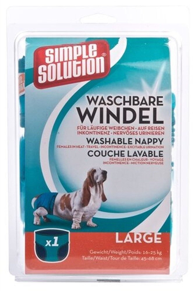 Simple Solution Hundewindel Einfache Lösung Waschbare Windel
