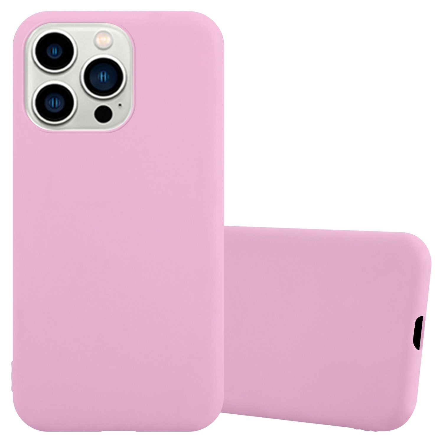 Cadorabo Handyhülle für iPhone 14 PRO Hülle Apple iPhone 14 PRO, Flexible TPU Silikon Handy Schutzhülle - Hülle - ultra slim