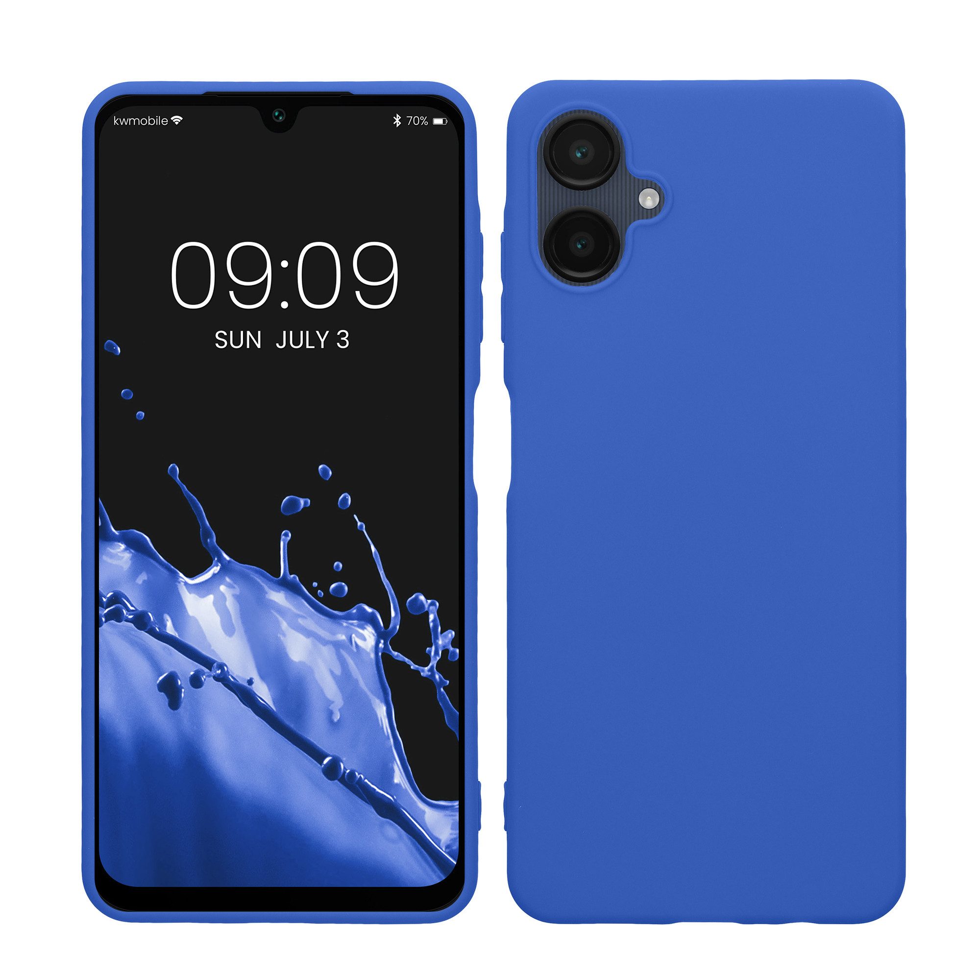 kwmobile Smartphone-Hülle Hülle für Samsung Galaxy A06, Hülle Silikon - Soft Handyhülle - Handy Case Cover