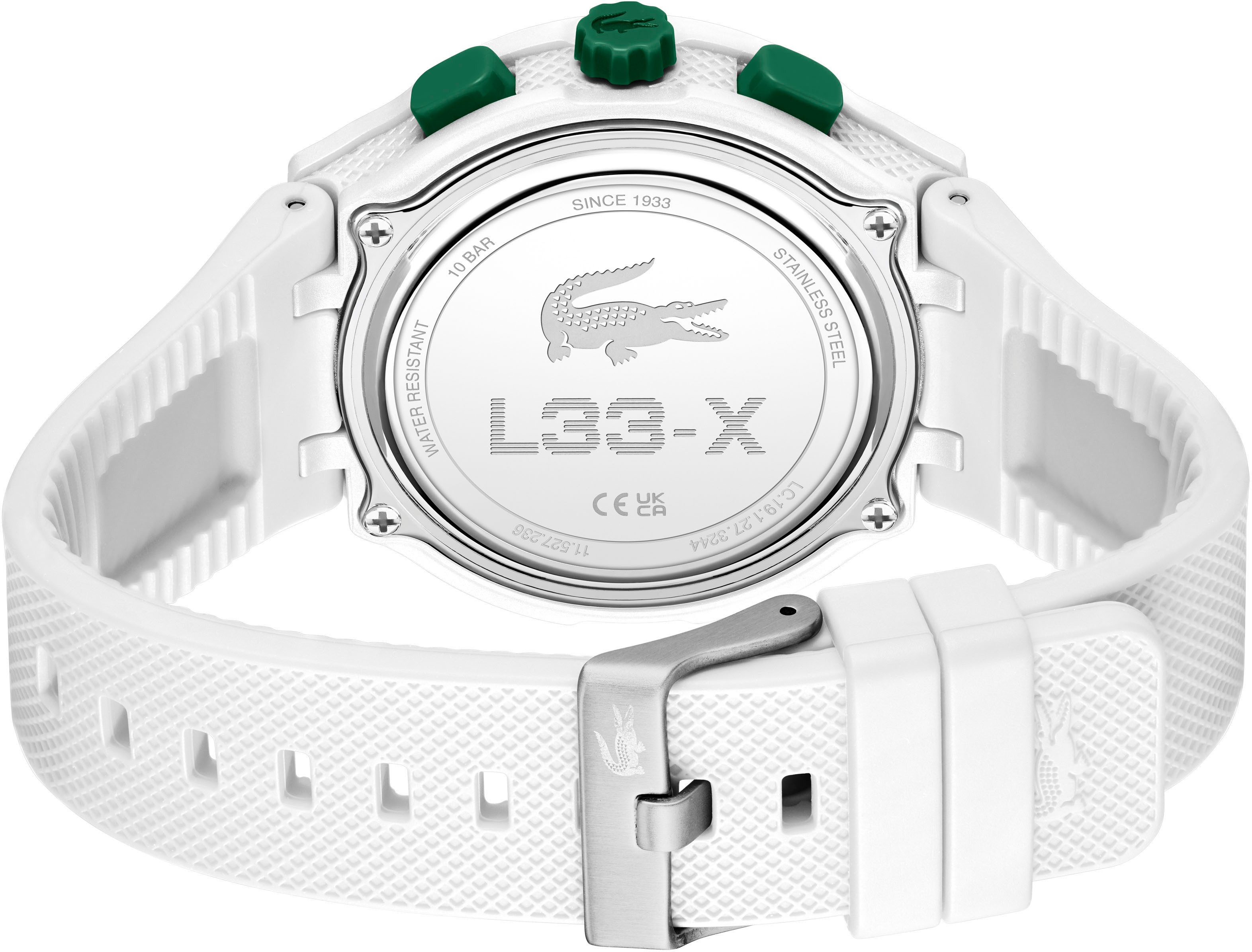 Lacoste Chronograph LC33 2011364, Armbanduhr, Quarzuhr, Herren, analog, digital, Stoppfunktion