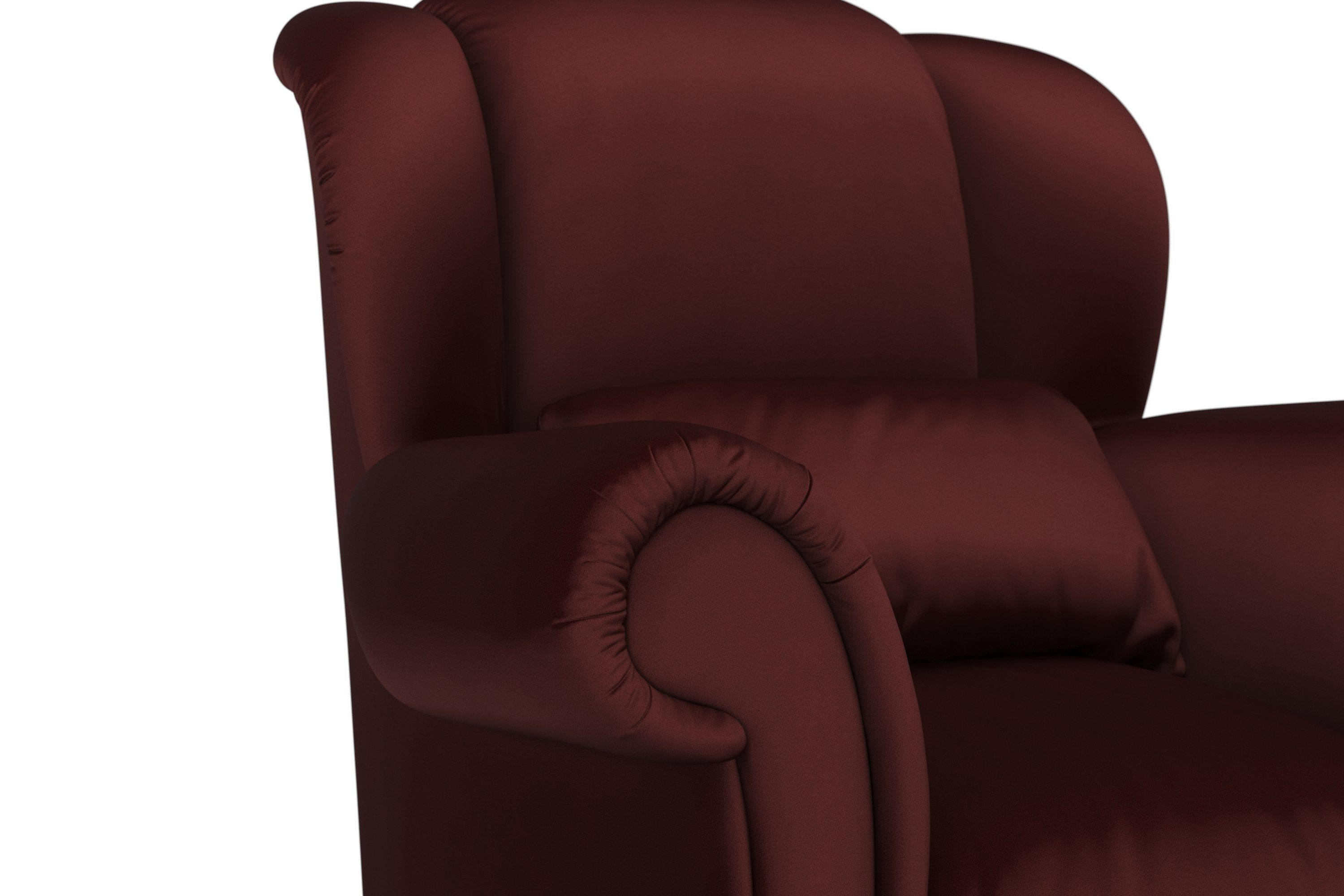 Home affaire Ohrensessel Sitzkomfort Design (1-St), softem, Ohrenseesel und zeitlosem mit weichem Queenie