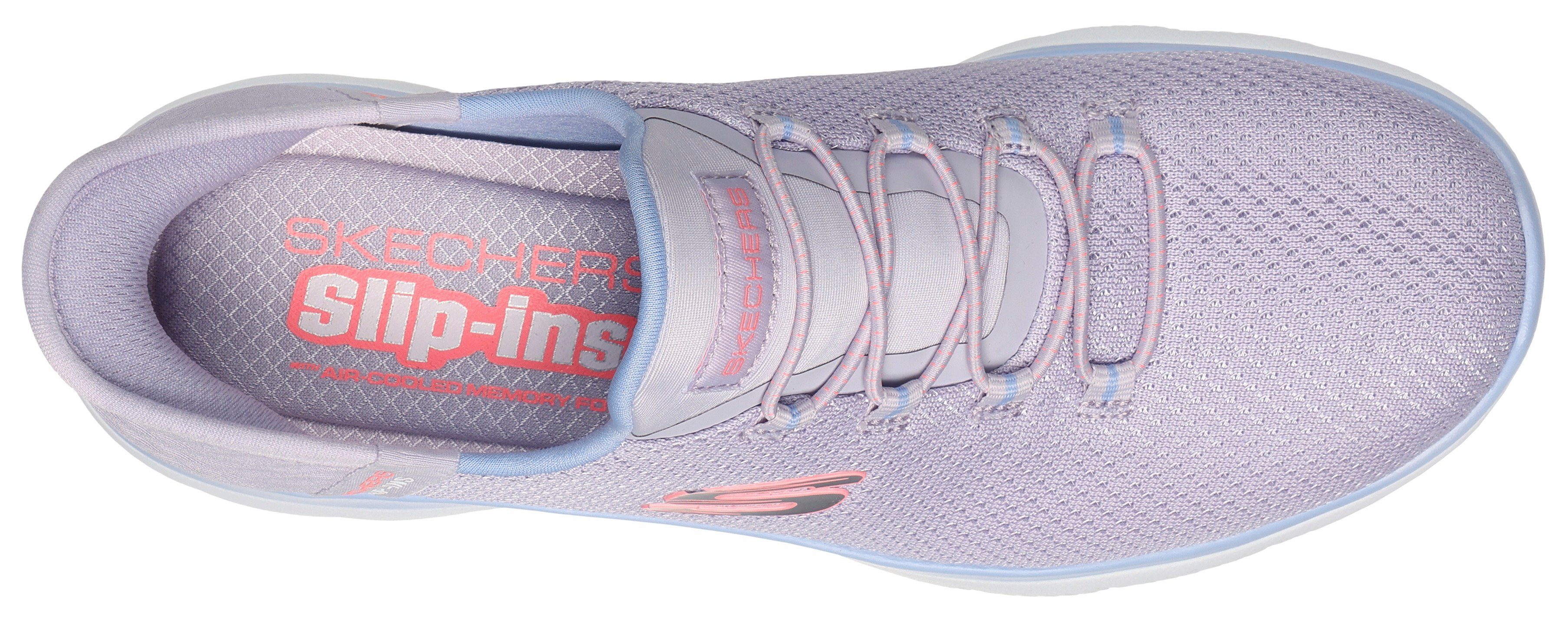Skechers SUMMITS-DIAMOND DREAM Slip-On Sneaker Schlupfschuh, Freizeitschuh mit praktischer Slip-Ins Funktion – Bild 5 von 5