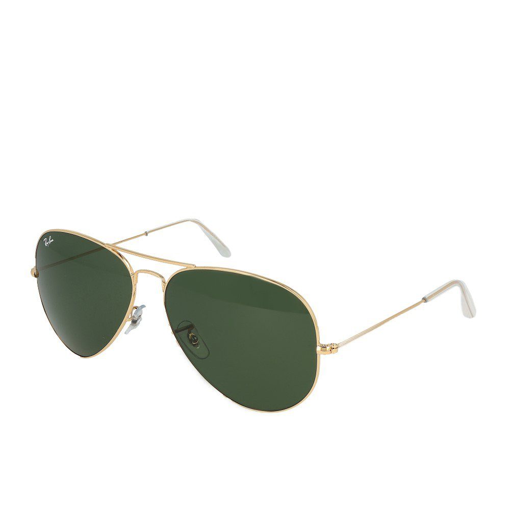 Ray-Ban Sonnenbrille Ray-Ban Aviator Large M RB3025 001 62 Gold Grey Green günstig online kaufen