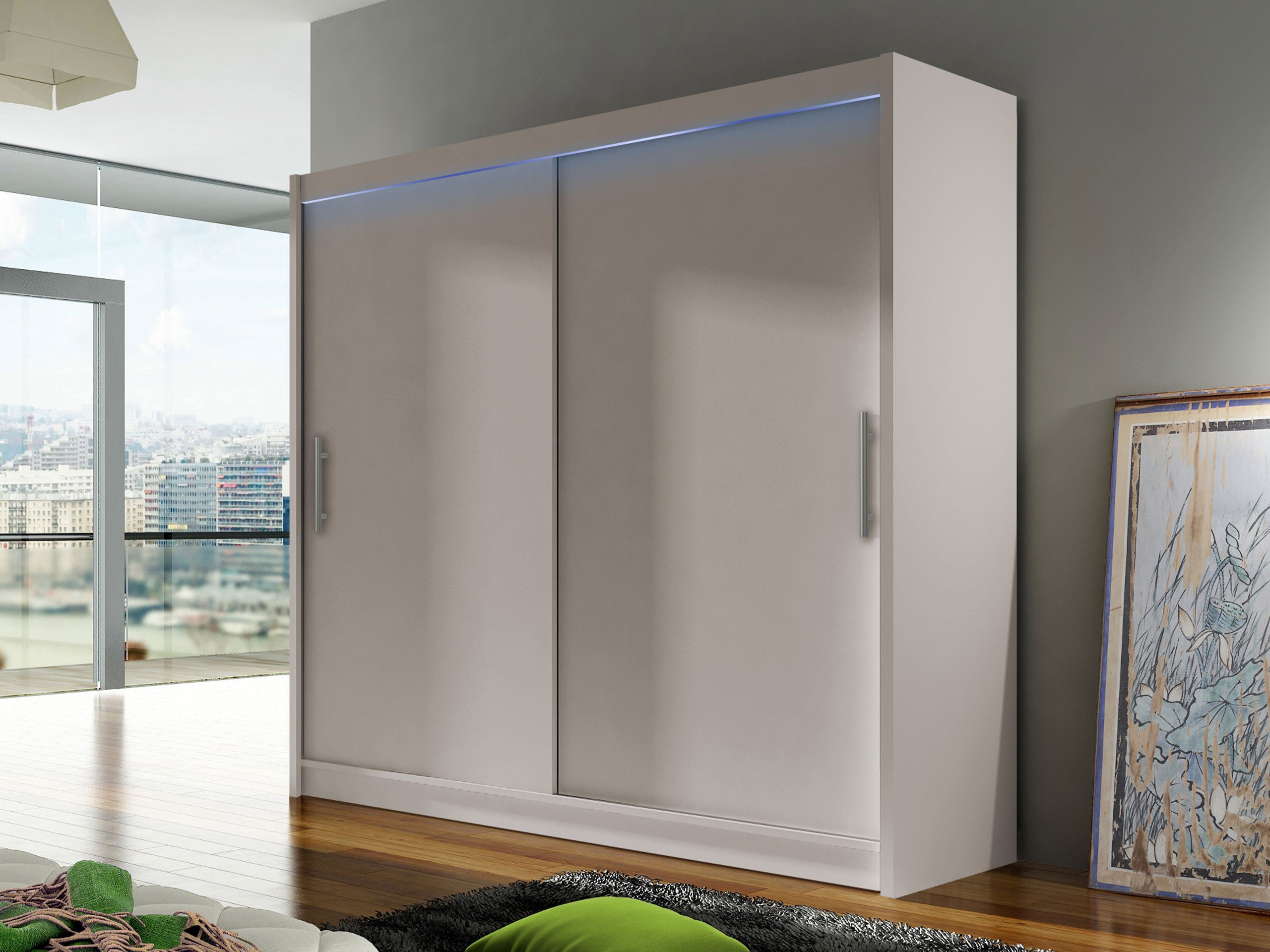 MIRJAN24 Kleiderschrank London I 180 (mit günstig online kaufen