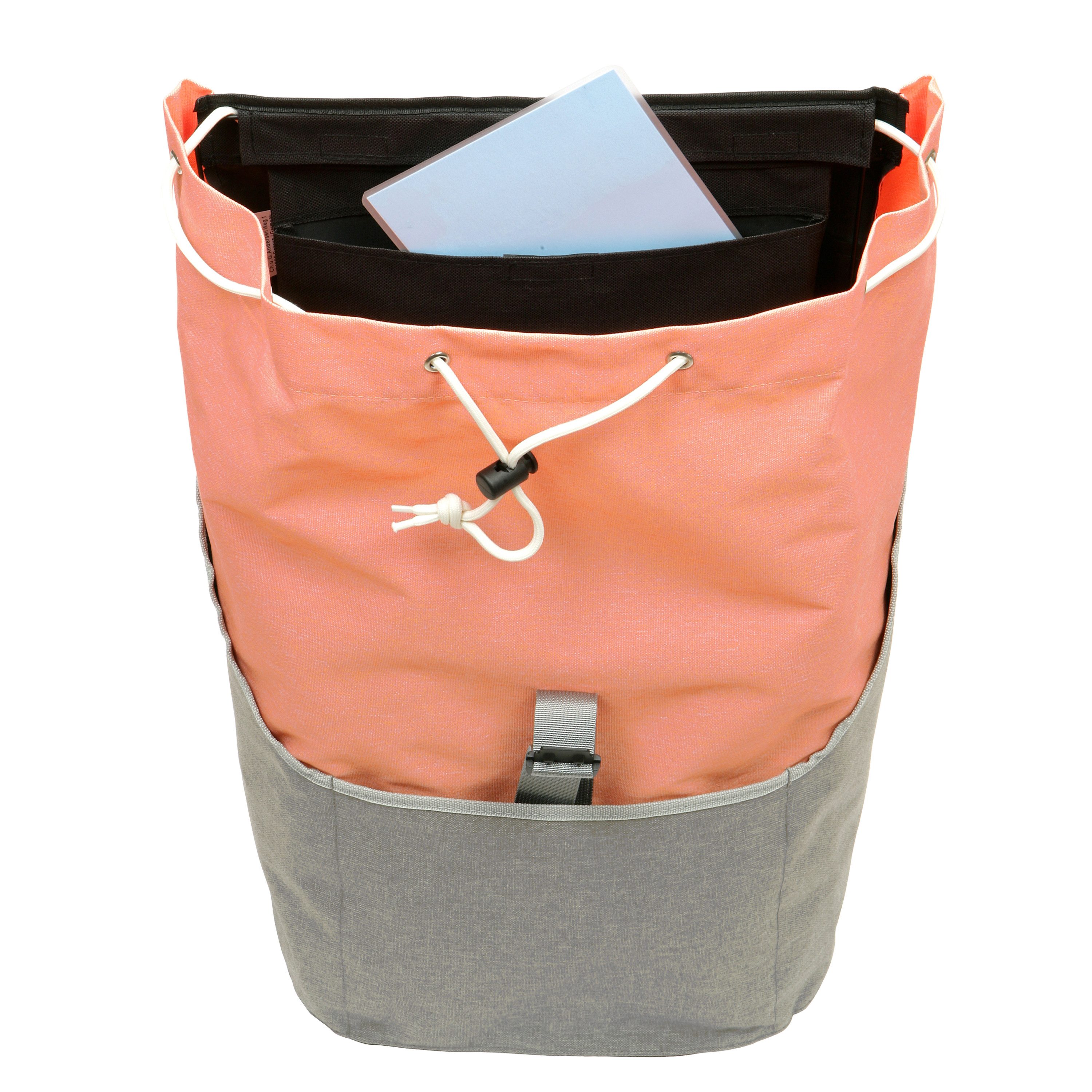 Andersen Einkaufstrolley Royal Shopper Vigo apricot, klappbare Ladefläche, belastbar bis 50kg, wasserabweisend