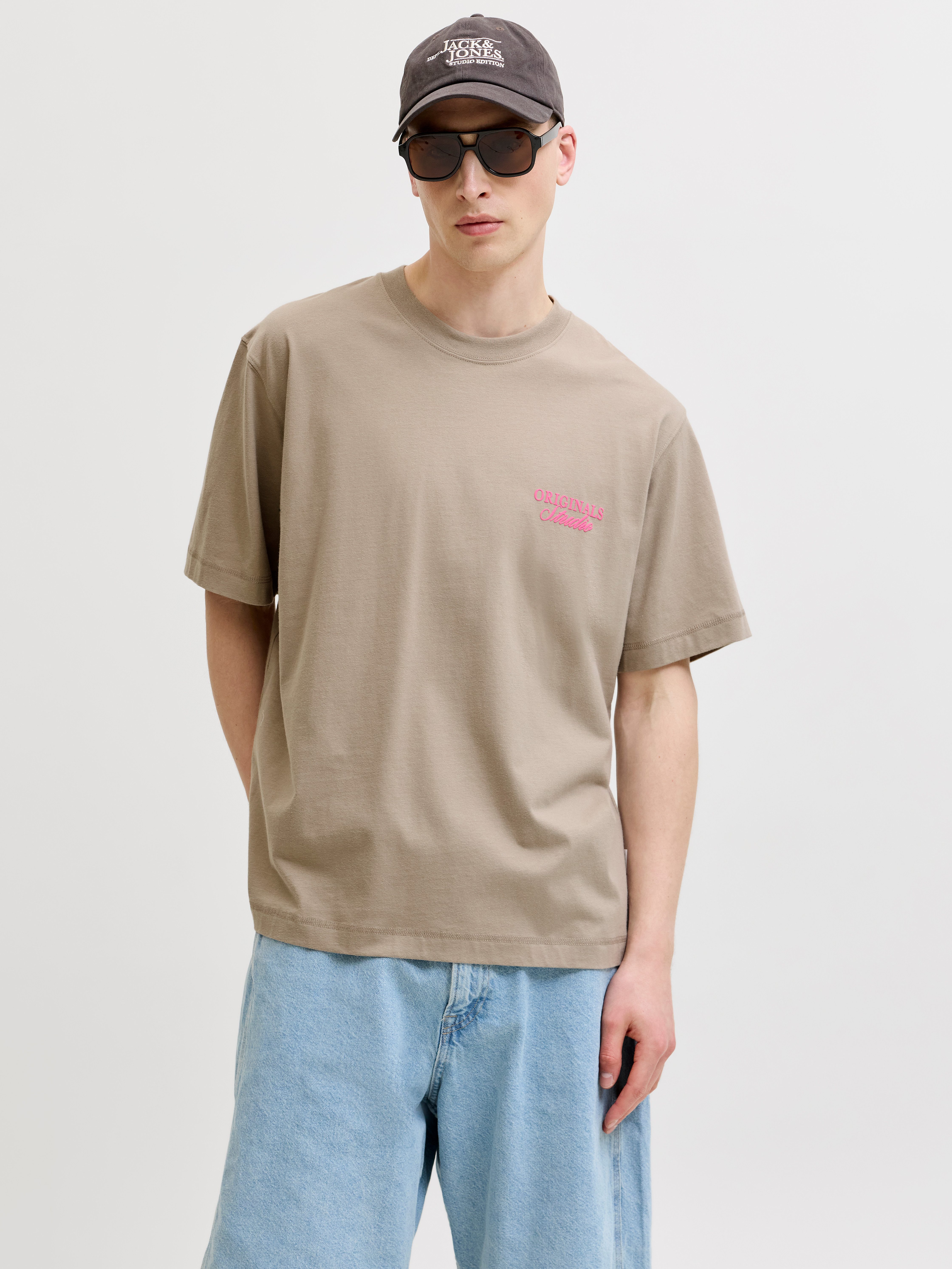 Rundhalsshirt JORNORREBRO TYPO TEE SS CREW NECK NOOS