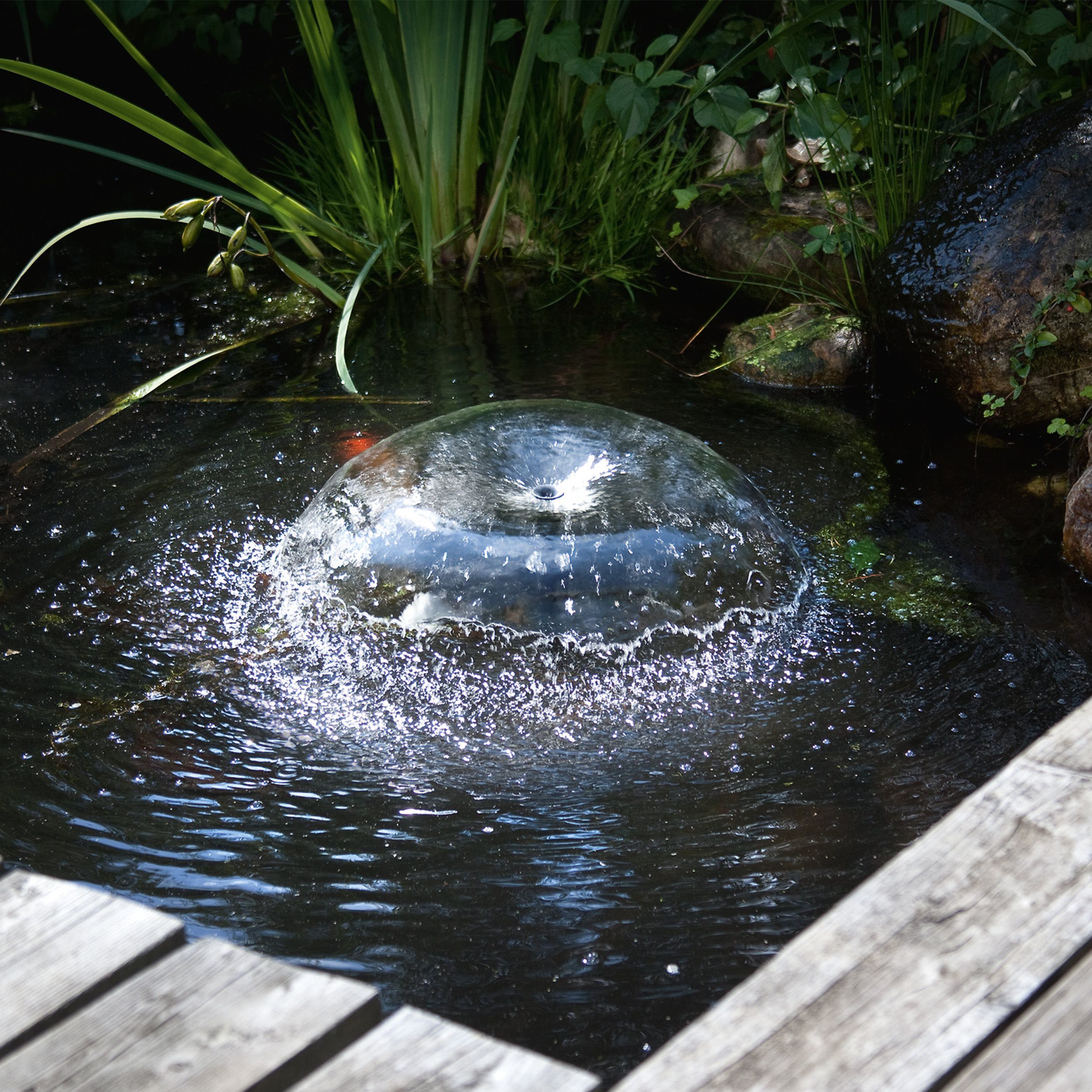 esotec Solarpumpe 900/1500 Siena Einzelpumpe 12-24V/DC 900-1500l/h LED-Anschluss 101758