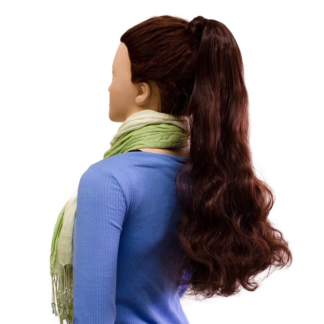 hair2heart Kunsthaar-Extension Ponytail - gewellt / Haarteil S-4 | Haarverlängerungen