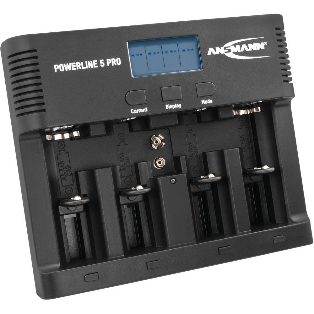 ANSMANN AG Ladegerät 1001-0018 Rundzellen-Lader (Akku-Defekt Erkennung, Auffrischen / Regenerieren)