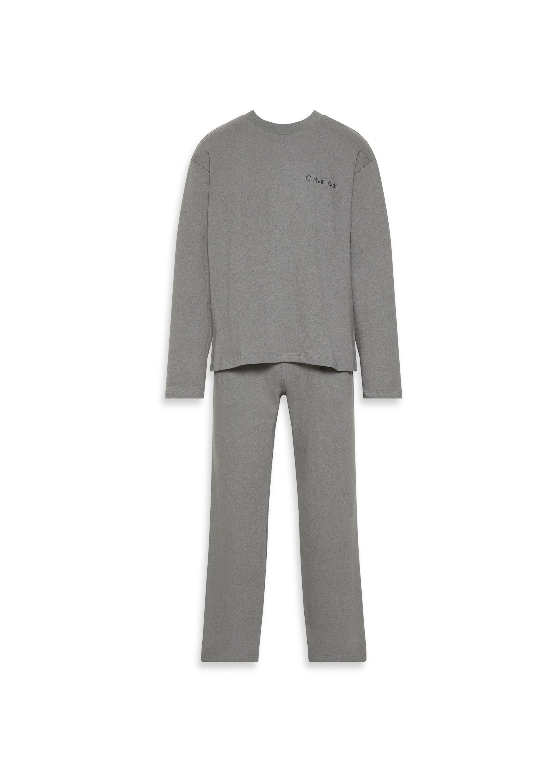 Calvin Klein Underwear Schlafanzug LS TEE PANT SET Mit elastischem Bund günstig online kaufen
