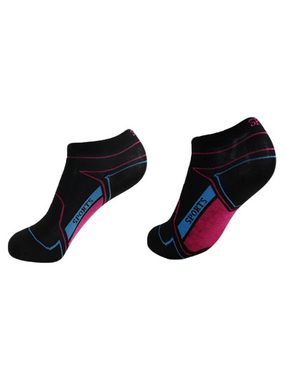 TEXEMP Sneakersocken 6 - 24 Paar Sneaker Socken Damen Baumwolle Freizeit Sport Füßlinge (Packung, 6-Paar) Atmungsaktiv & Hautfreundlich