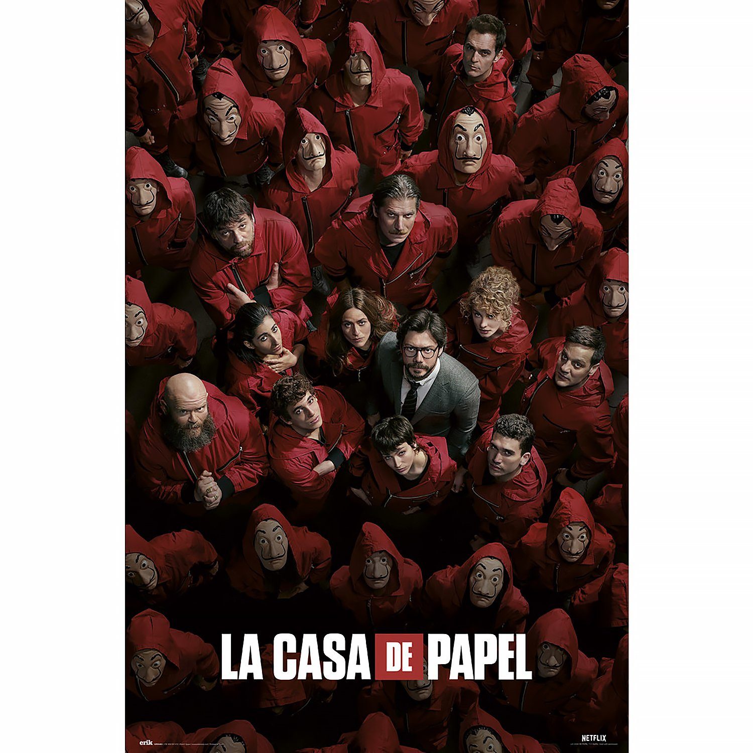Grupo Erik Poster La Casa De Papel Poster Haus des Geldes 61 x 91,5 cm