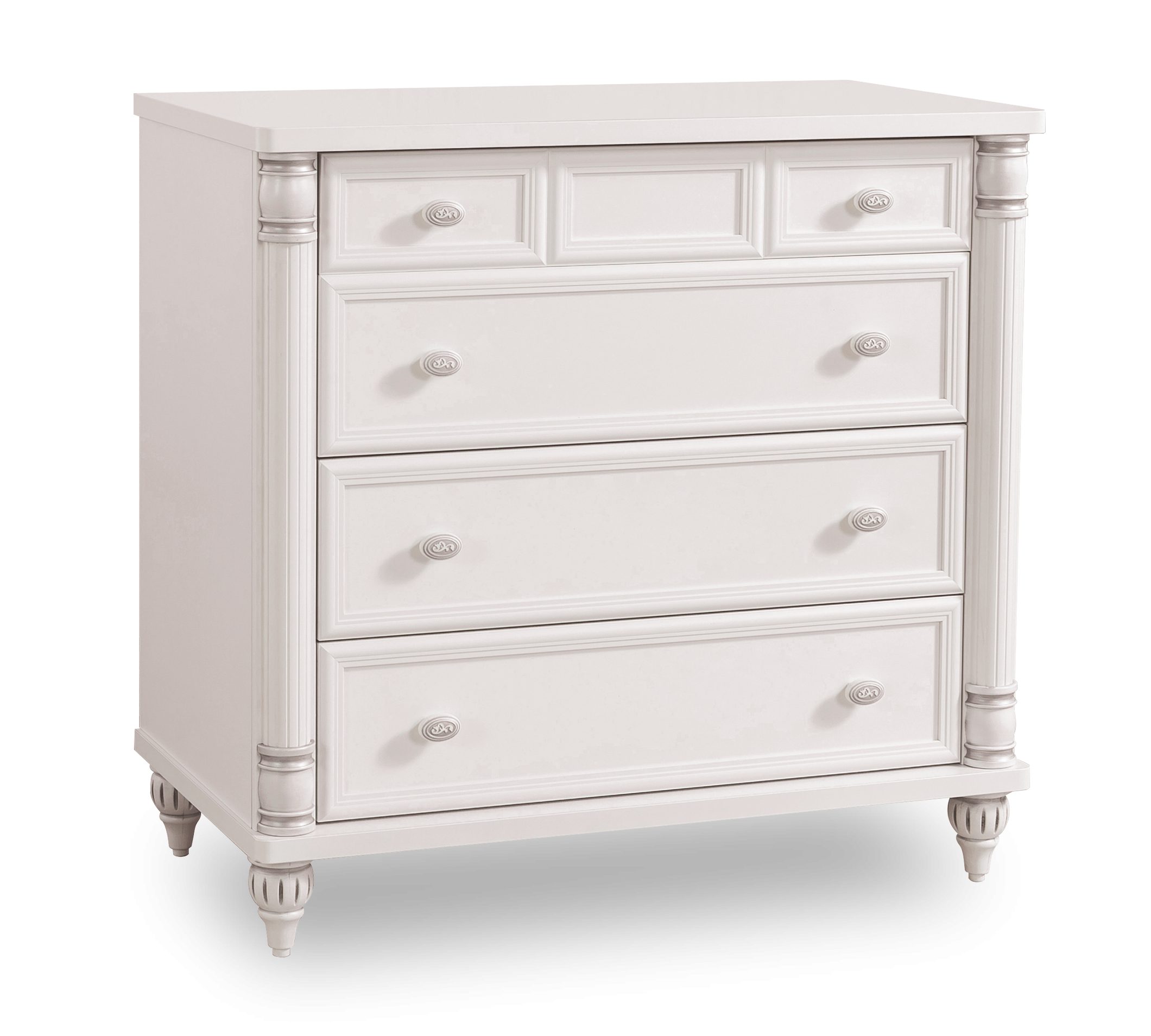 Möbel-Zeit Kommode ROMANTIC mit 4 Schubkästen