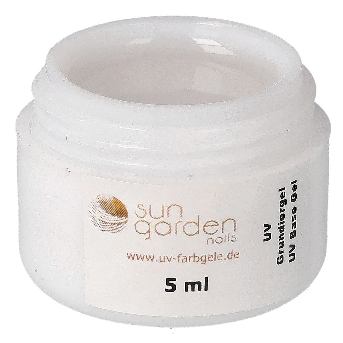 Sun Garden Nails UV-Gel 3 x 5 ml UV Classic Gel Set - Grundiergel + Aufbaugel + Versiegelungsg