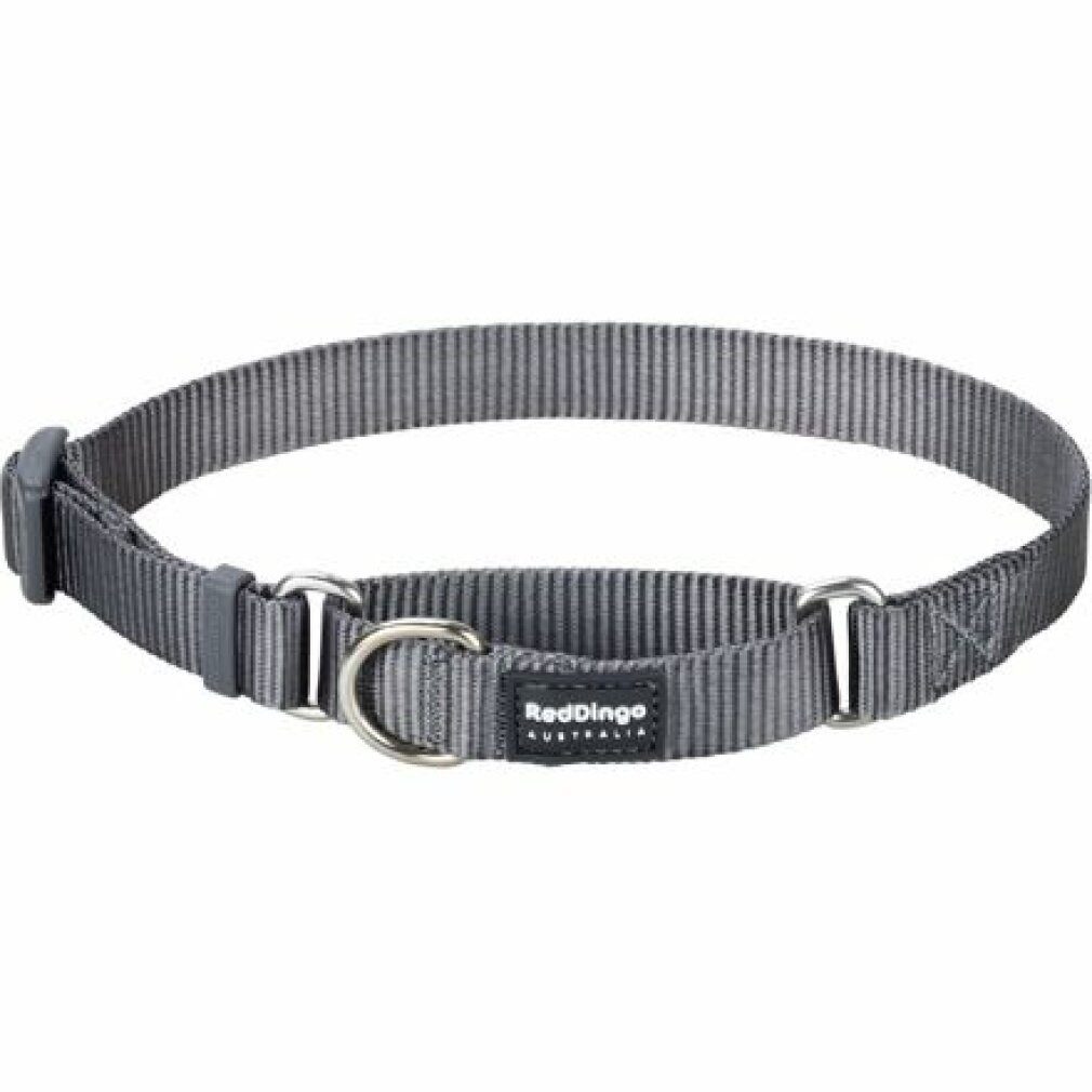 Red Dingo Hunde-Halsband Ob. pol. RD 20 mm x 33-50 cm - Einzeln - Grau